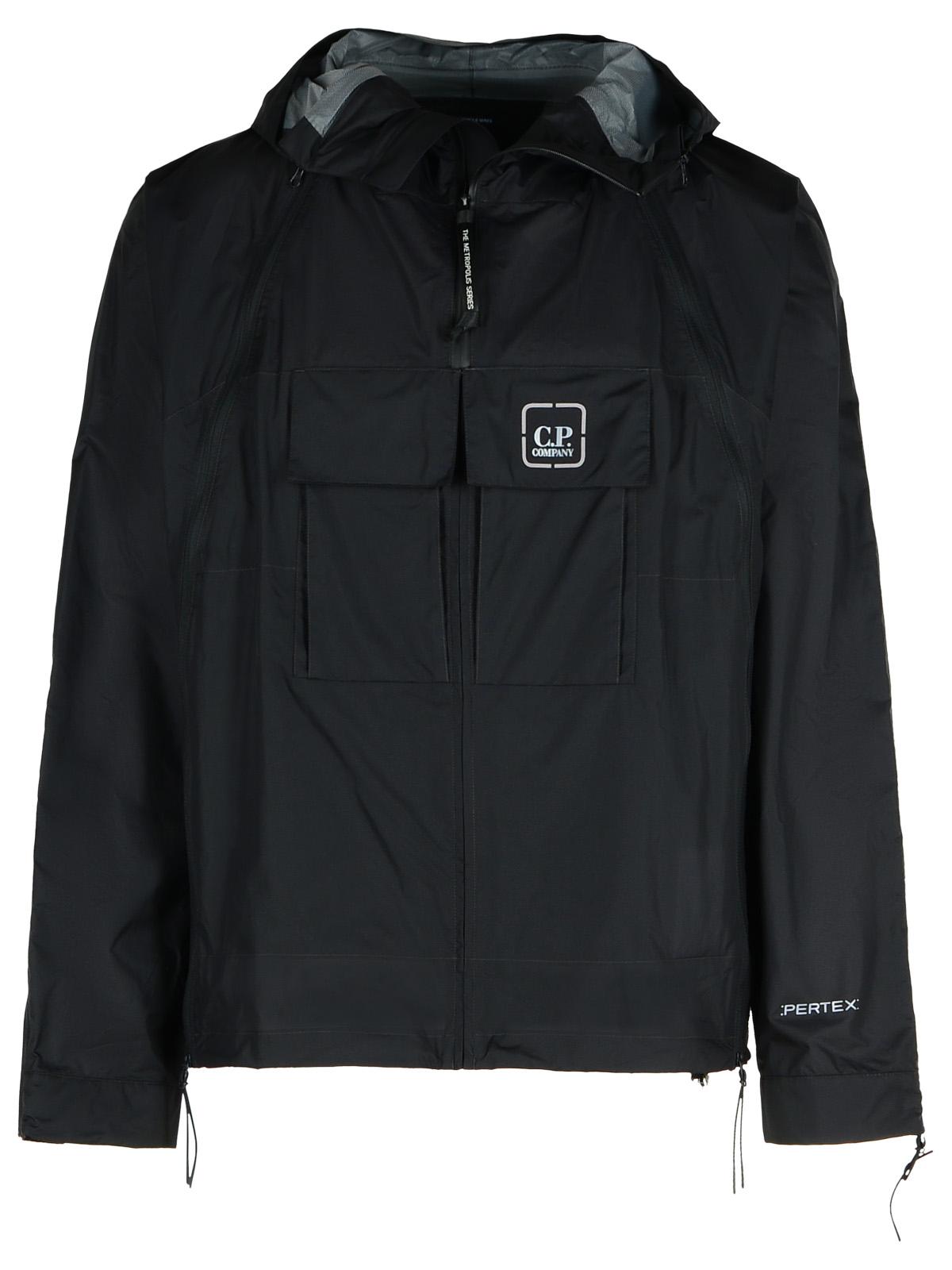 C.P. Company 'Metropoli' Black Polyamide Jacket Men