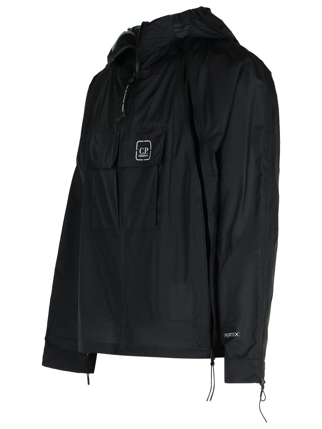 C.P. Company 'Metropoli' Black Polyamide Jacket Men