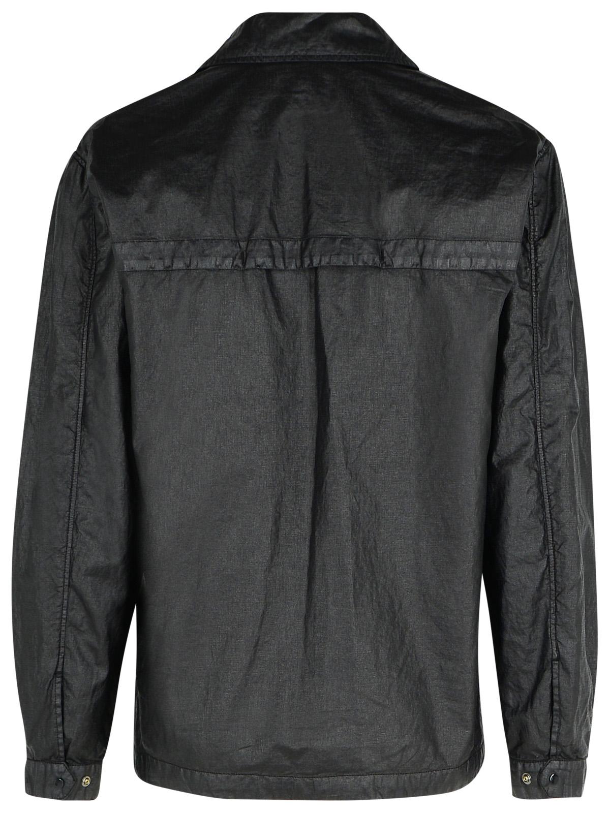C.P. Company Black Linen Shirt Men