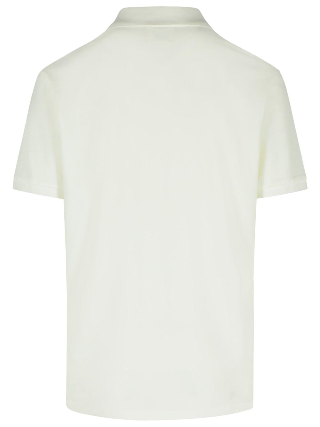 C.P. Company White Cotton Polo Shirt Men