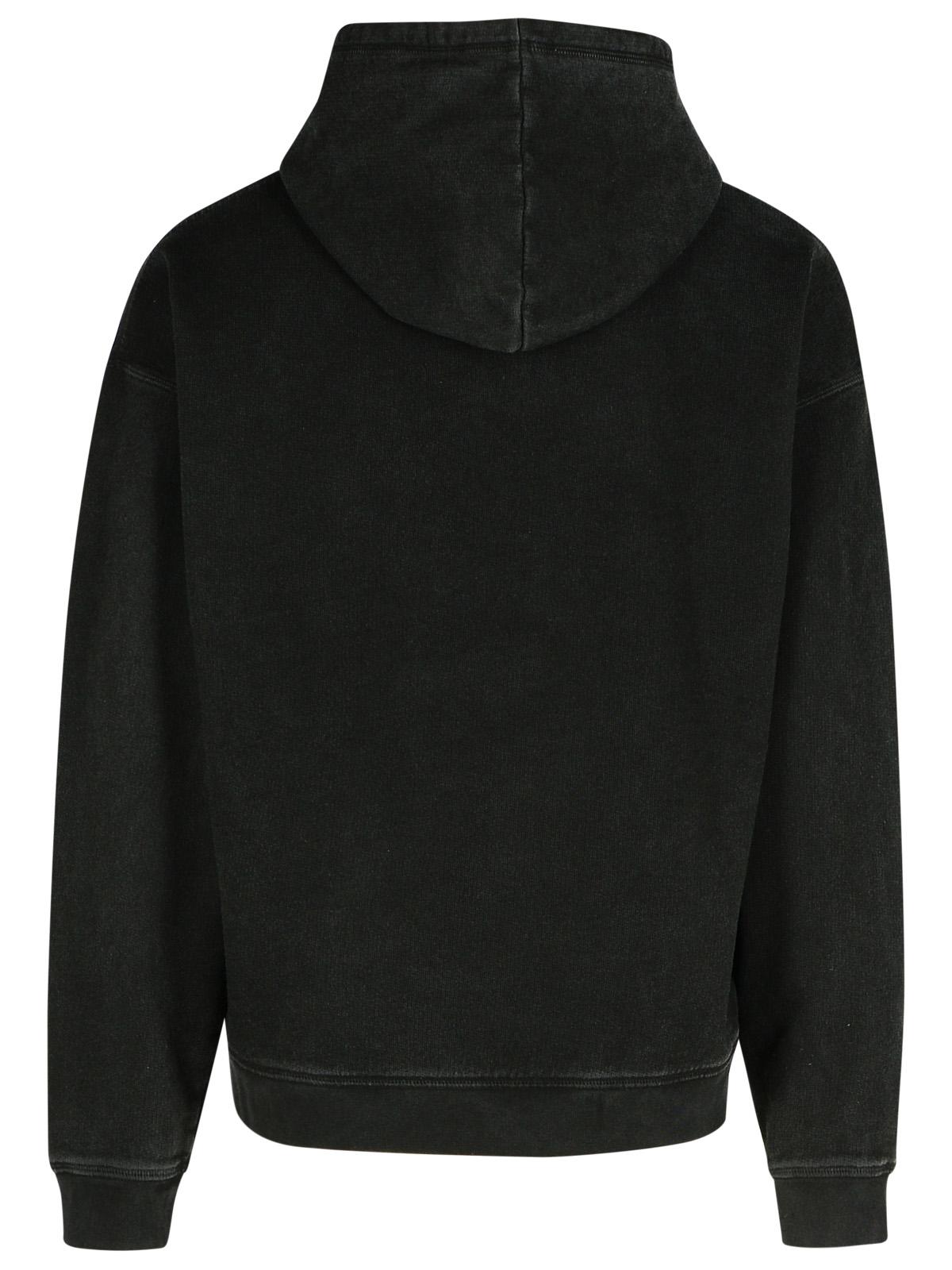 Dsquared2 Black Cotton Sweatshirt Men