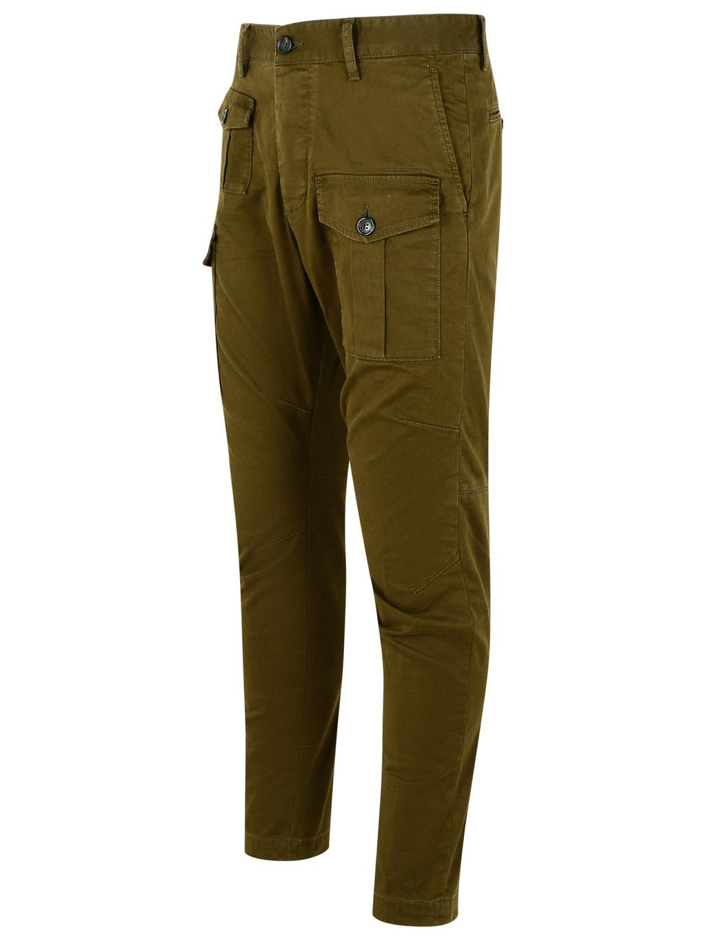 Dsquared2 'Sexy' Dark Green Cotton Cargo Pantone Men
