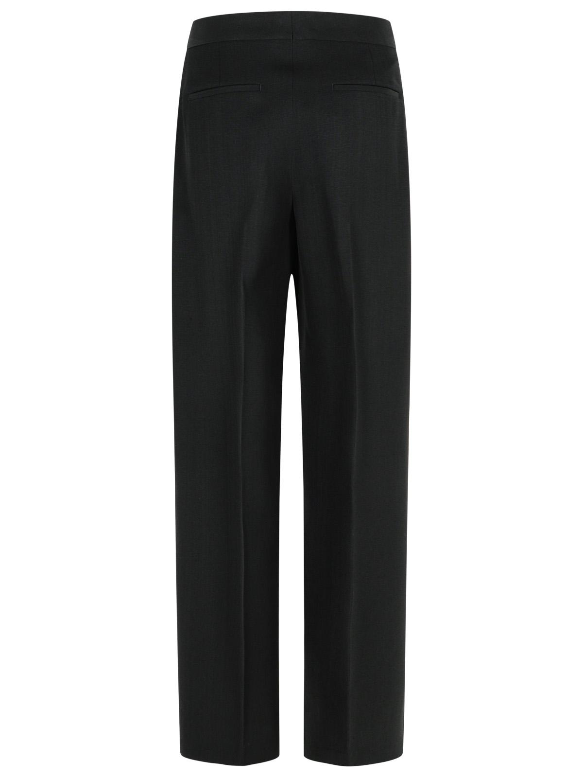 Jil Sander Black Viscose Blend Trousers Women