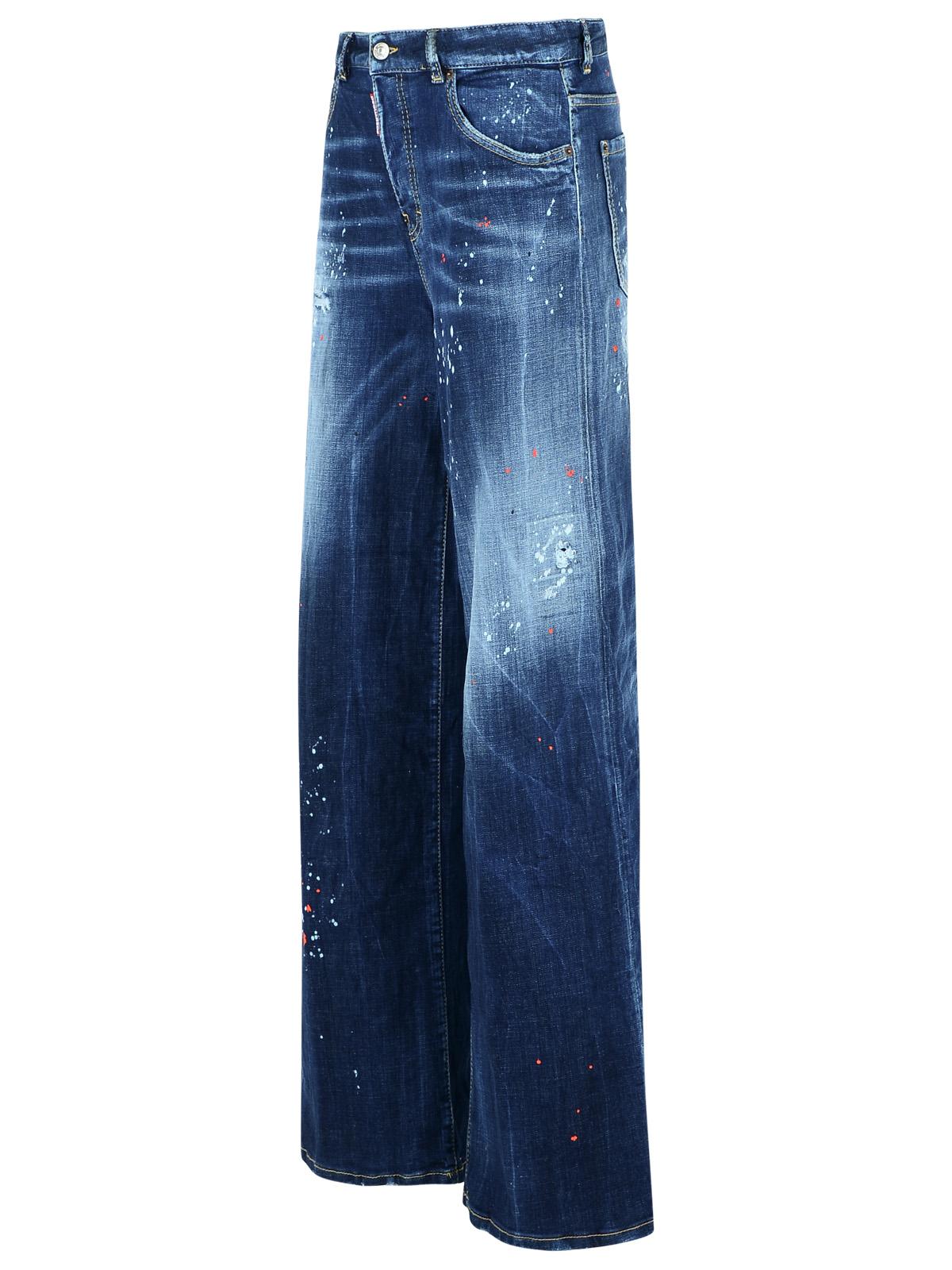 Dsquared2 'Travaller' Blue Denim Jeans Women