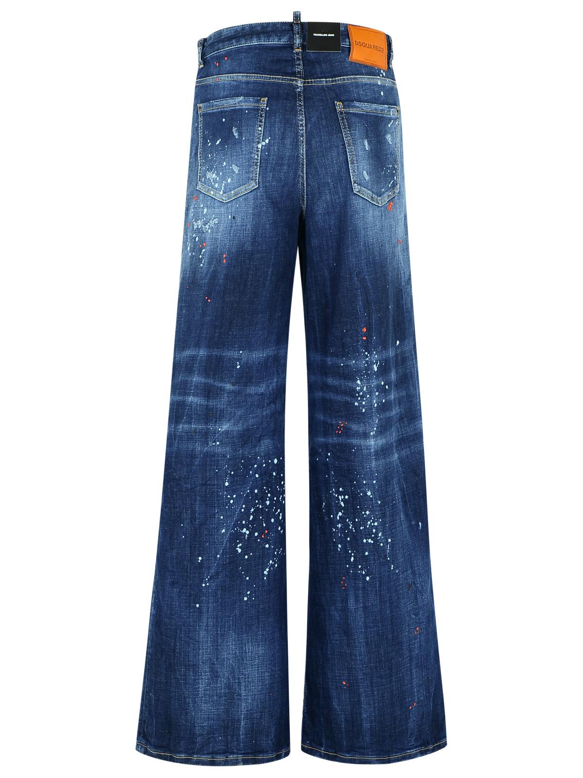 Dsquared2 'Travaller' Blue Denim Jeans Women