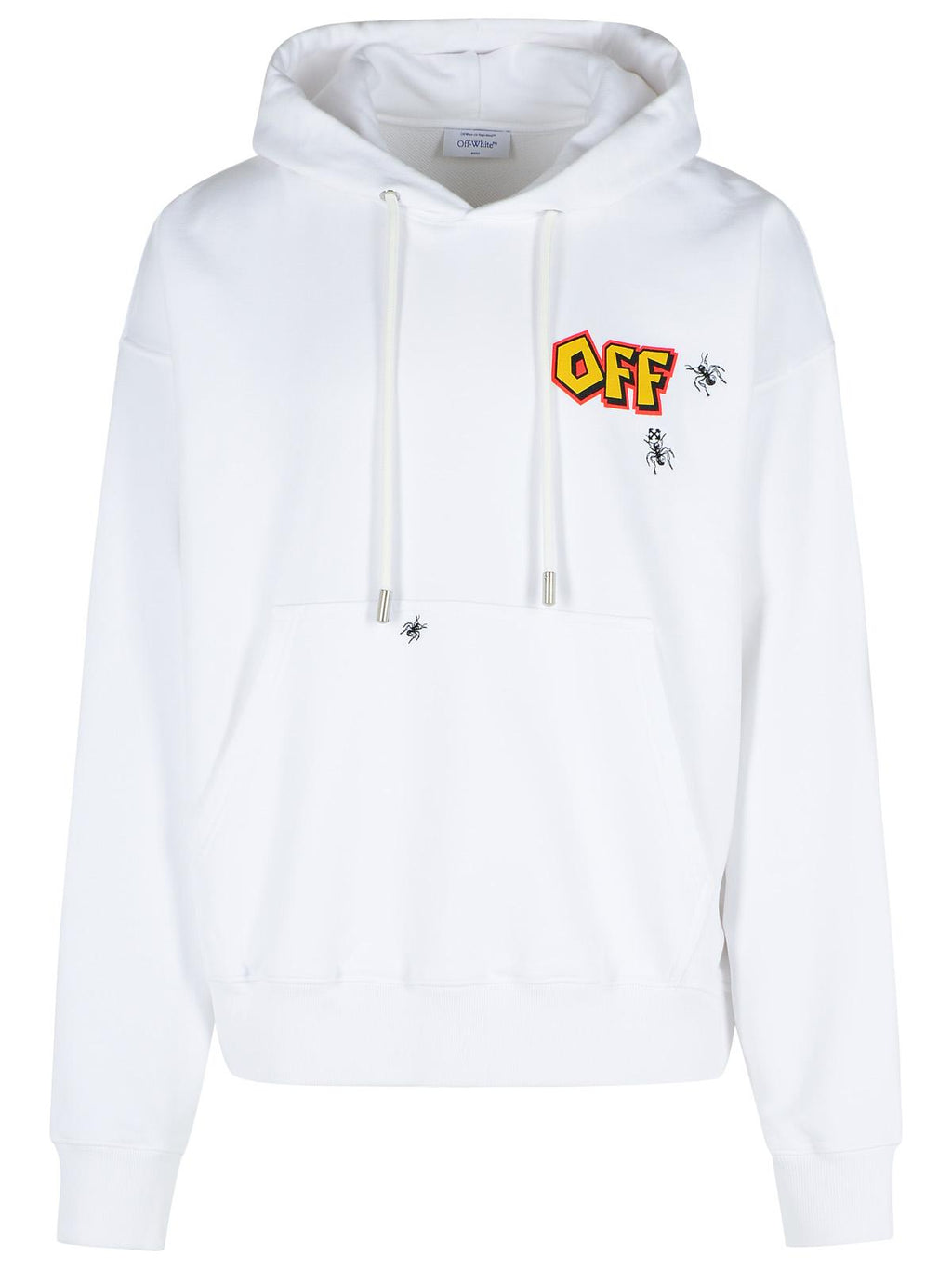 Off-White 'Arrow' White Cotton Sweatshirt Men
