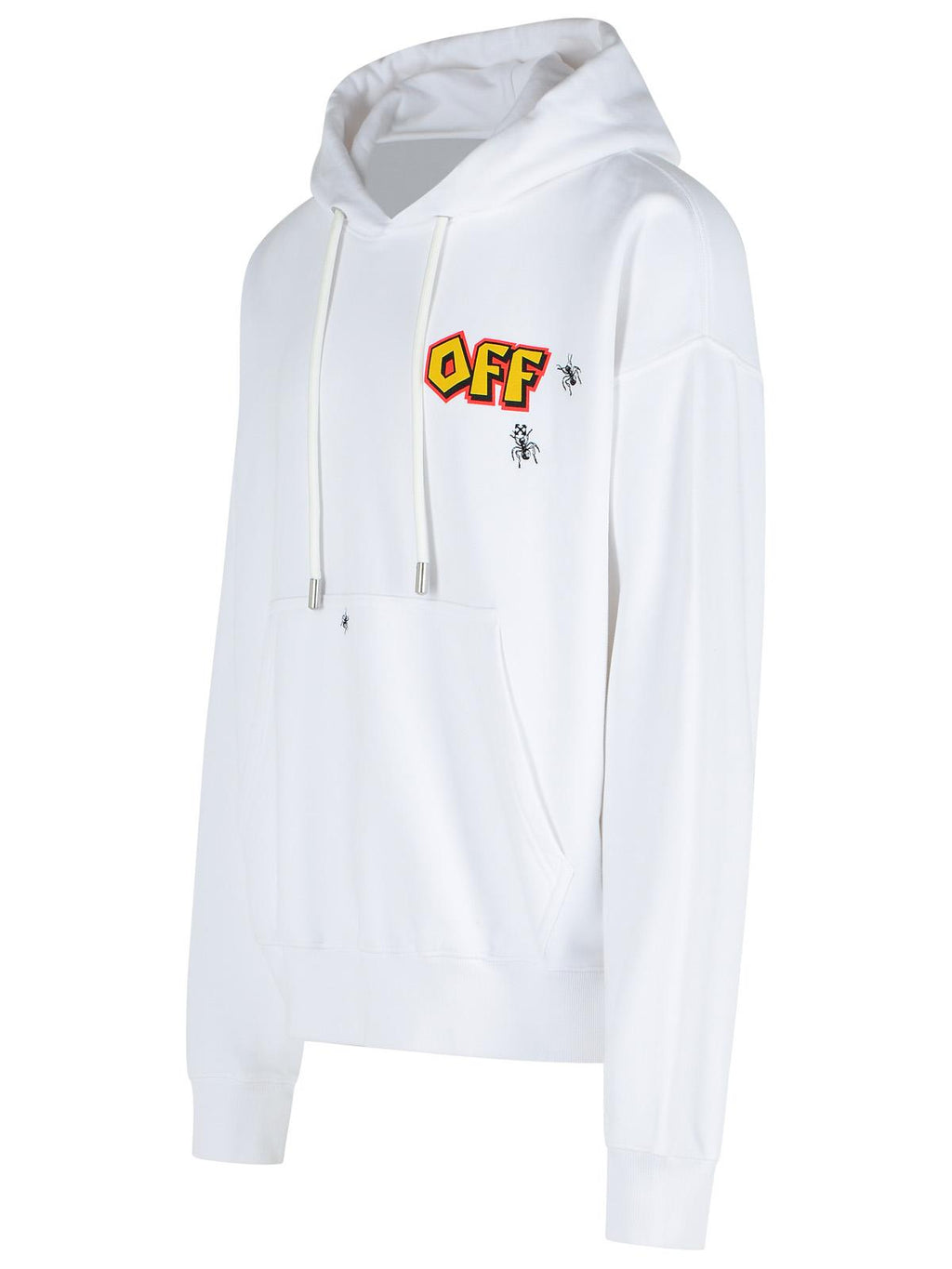 Off-White 'Arrow' White Cotton Sweatshirt Men