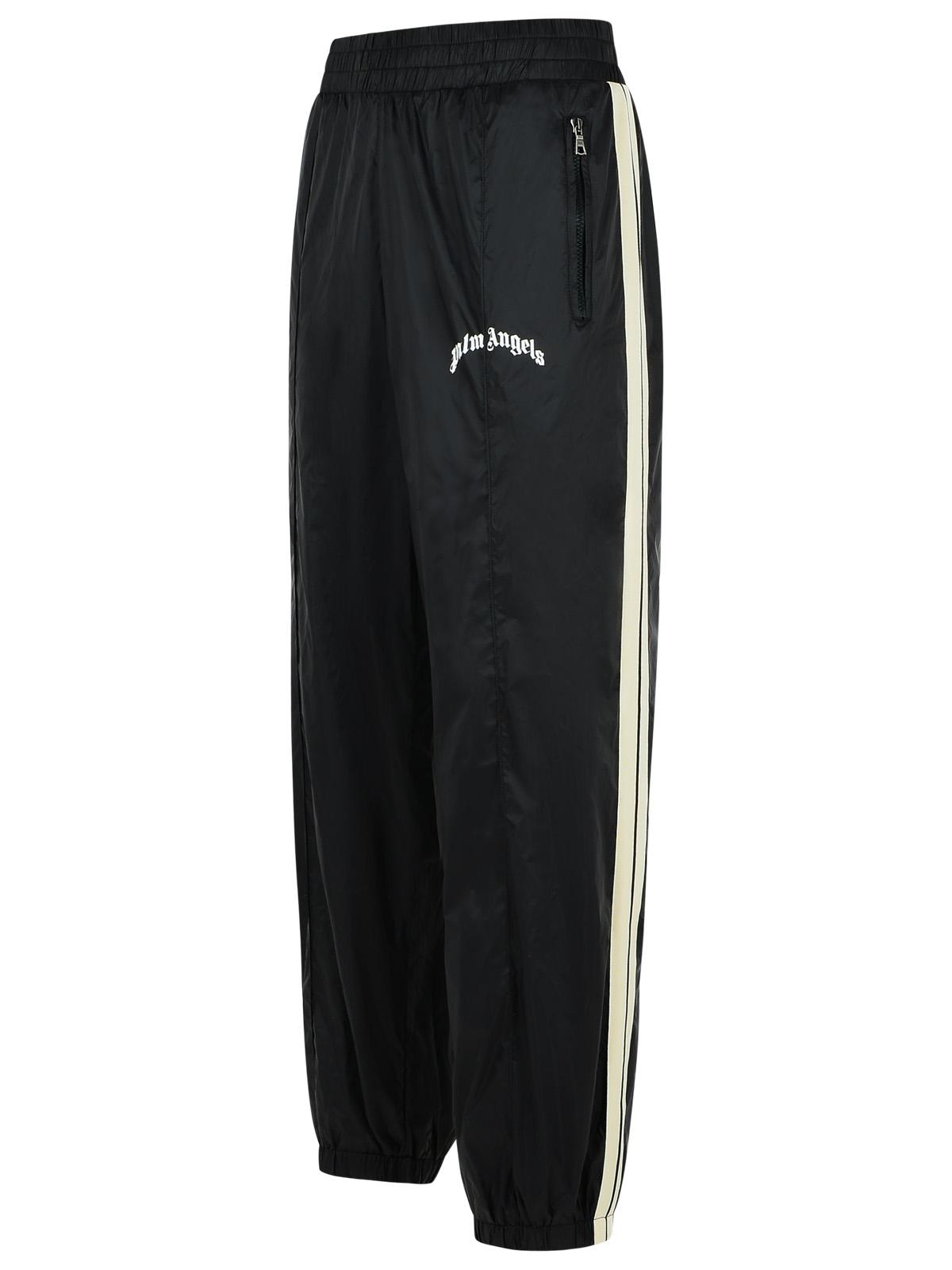 Palm Angels Track' Black Polyamide Pants Men