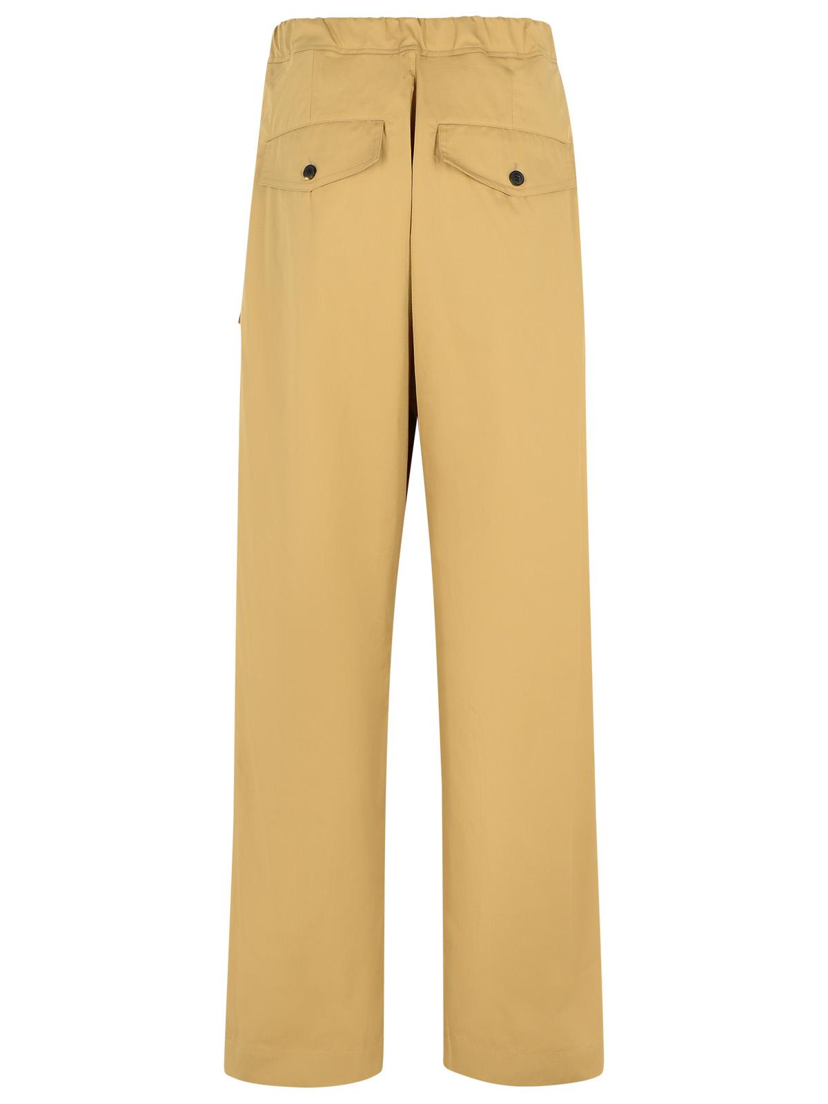 Dries Van Noten 'Pannoch' Beige Cotton Pants Men