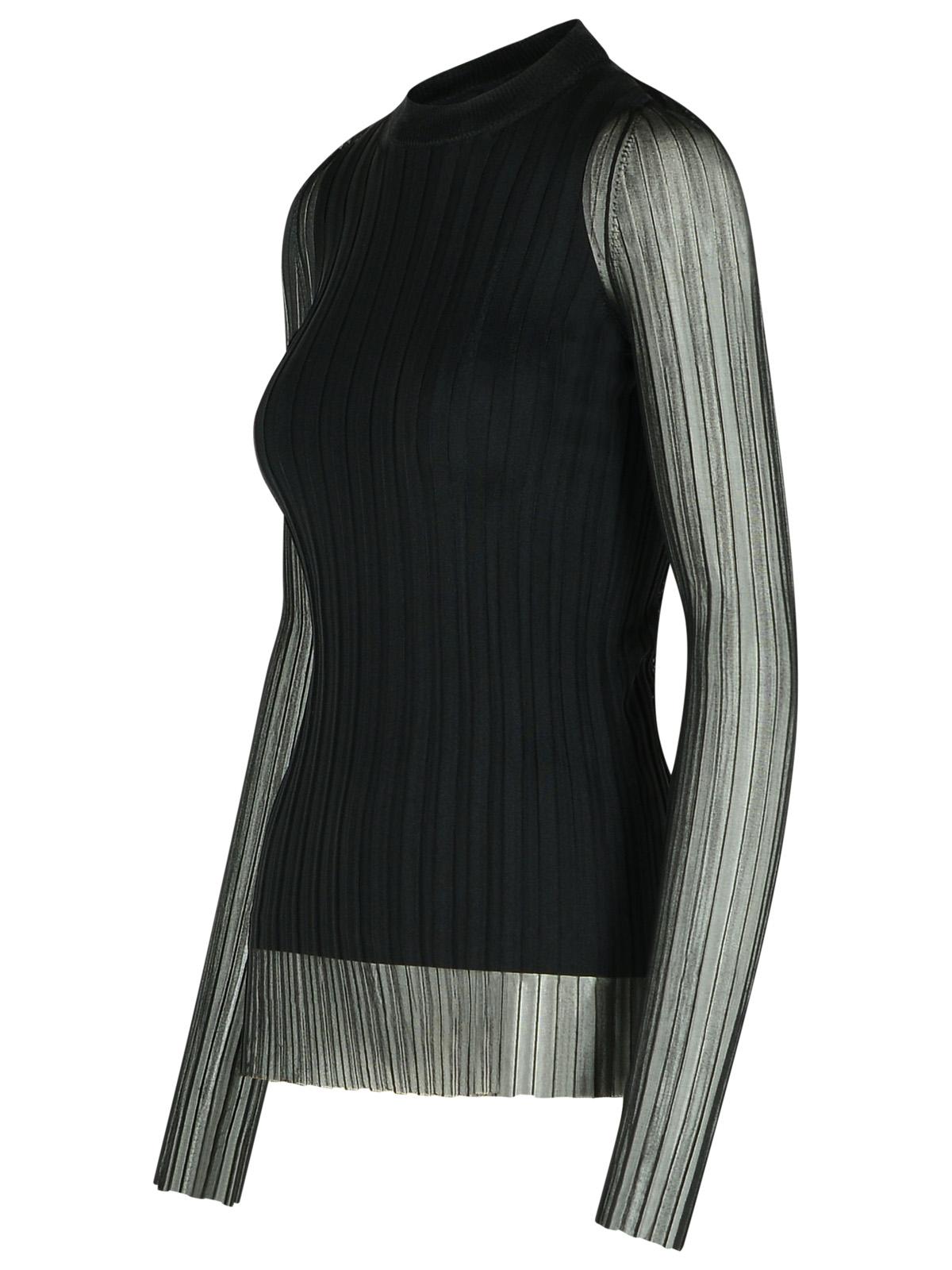 Sportmax 'Acino' Black Polyamide Blend Sweater Women