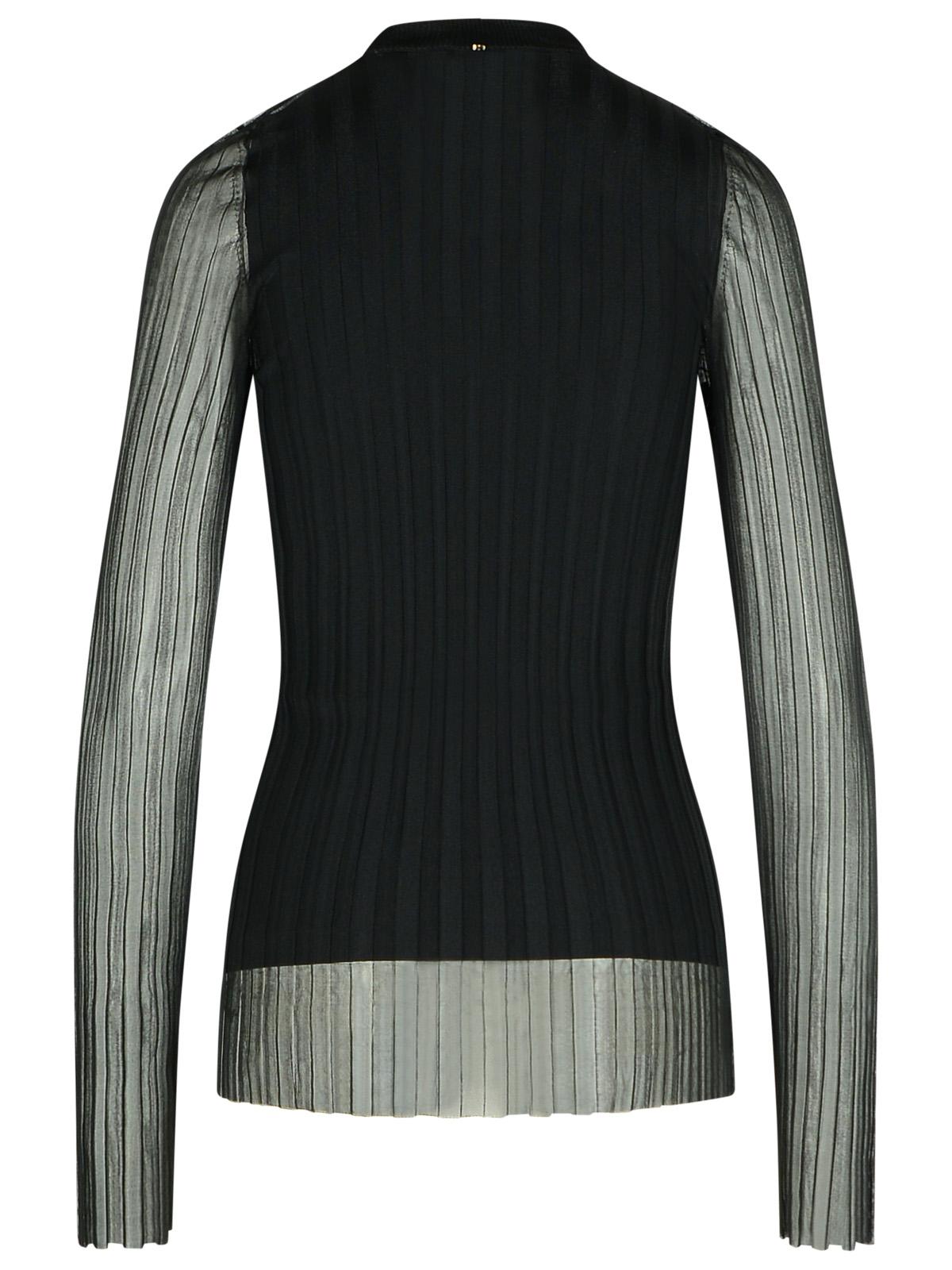 Sportmax 'Acino' Black Polyamide Blend Sweater Women