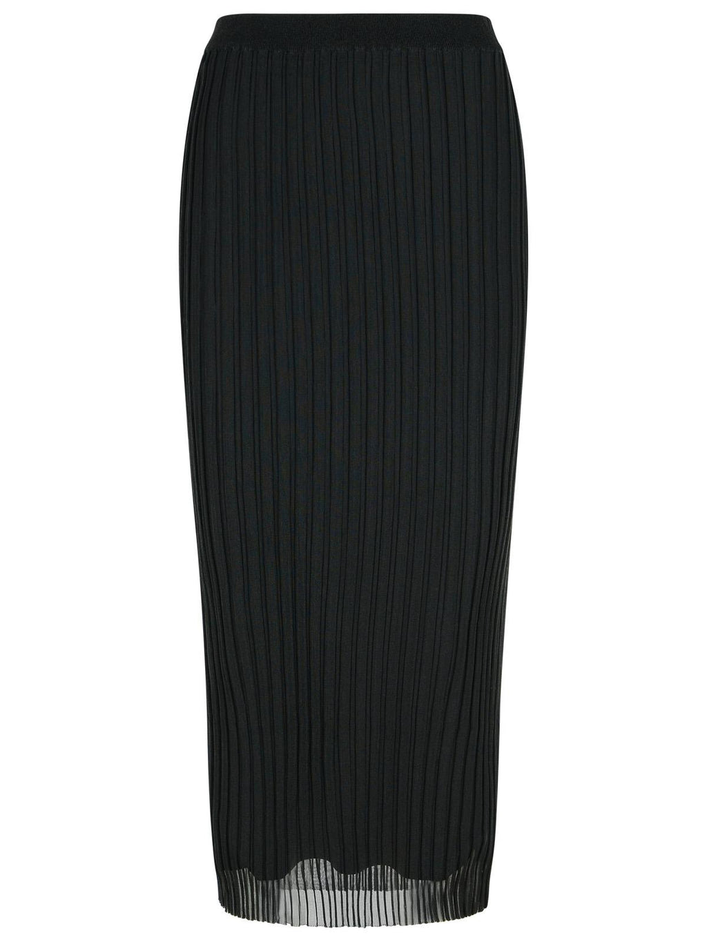 Sportmax 'Album' Black Polyamide Blend Skirt Women