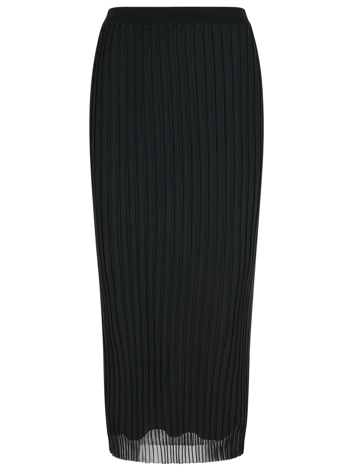 Sportmax 'Album' Black Polyamide Blend Skirt Women