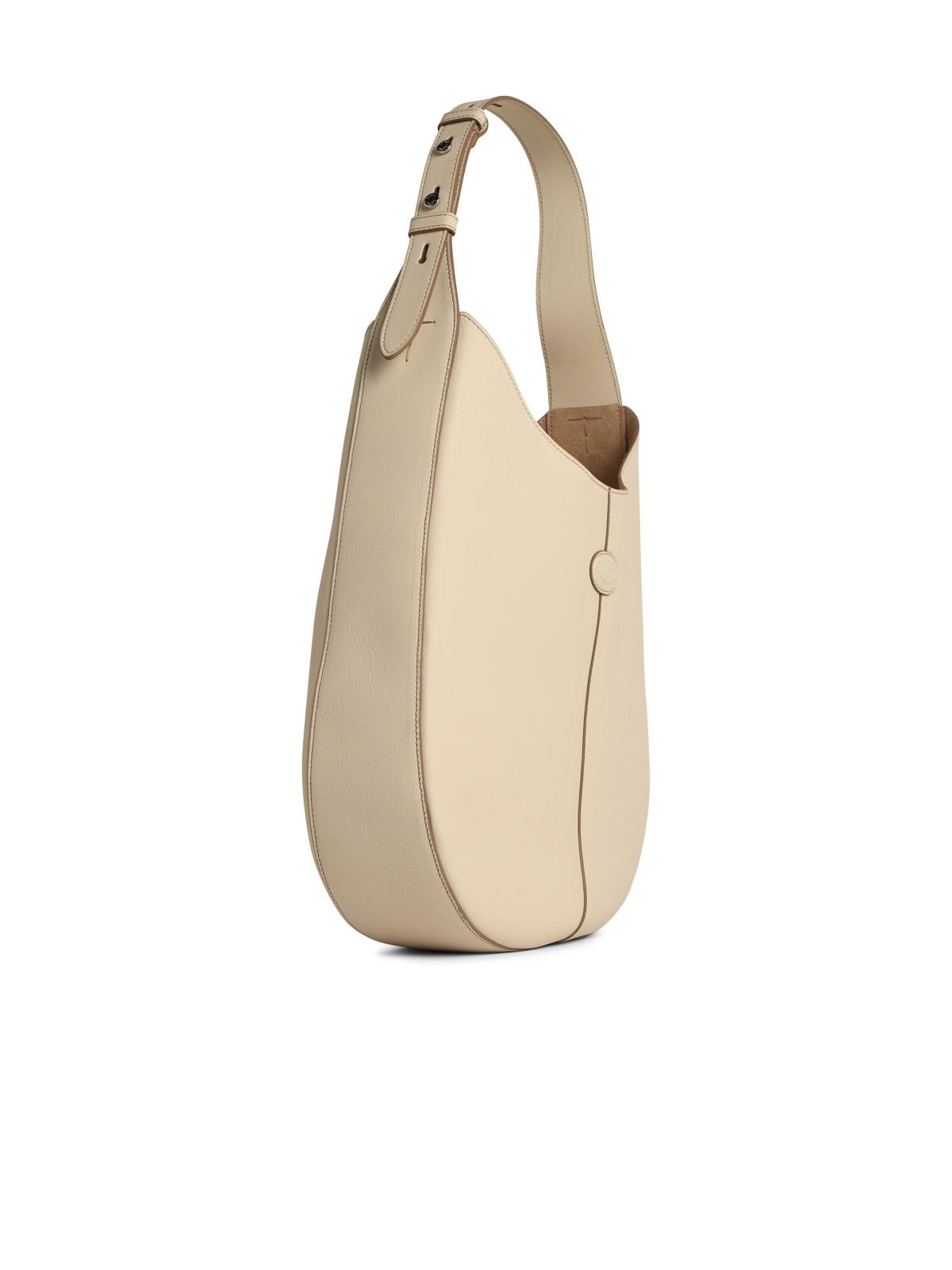 Tod's 'Hobo' White Leather Bag Women