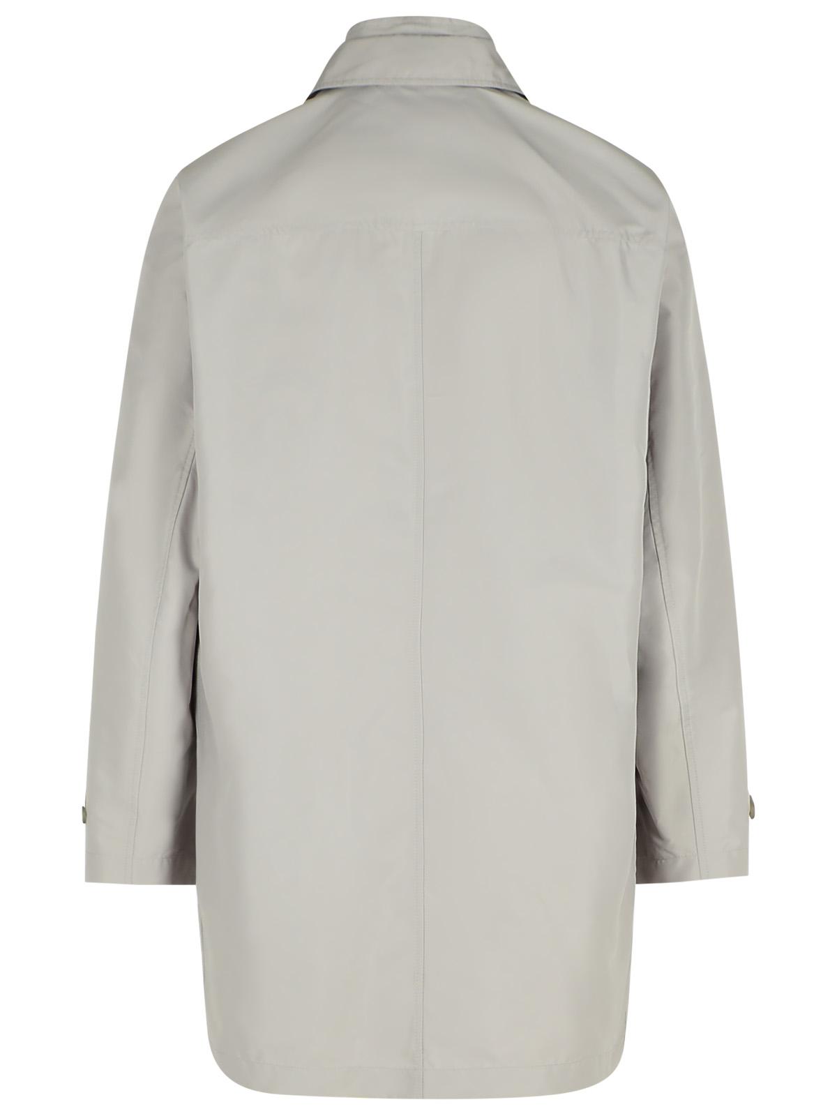 Fay 'Morning' Grey Polyester Parka Men