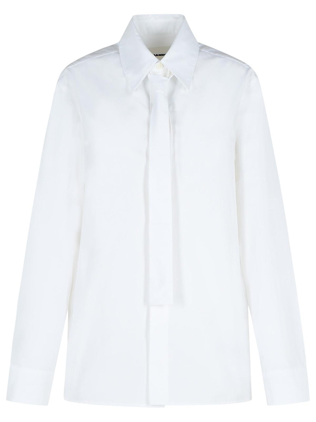Jil Sander White Cotton Shirt Men
