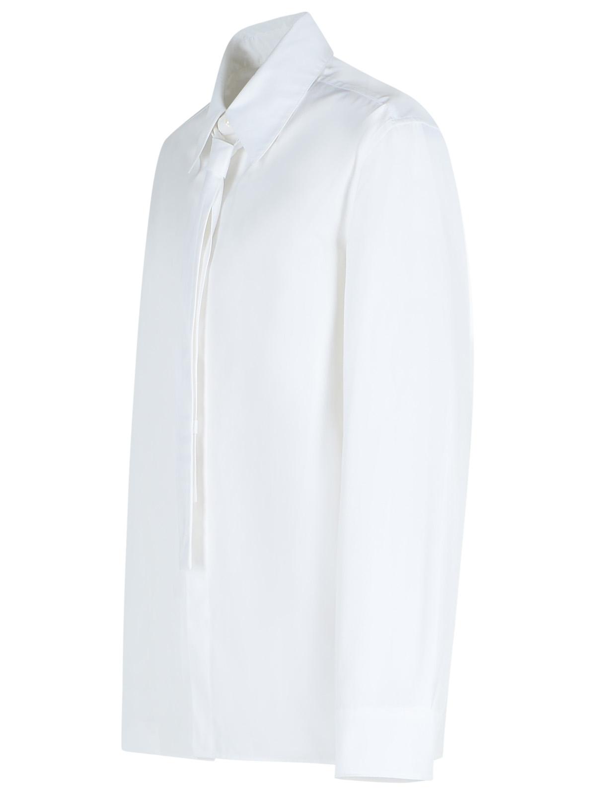 Jil Sander White Cotton Shirt Men