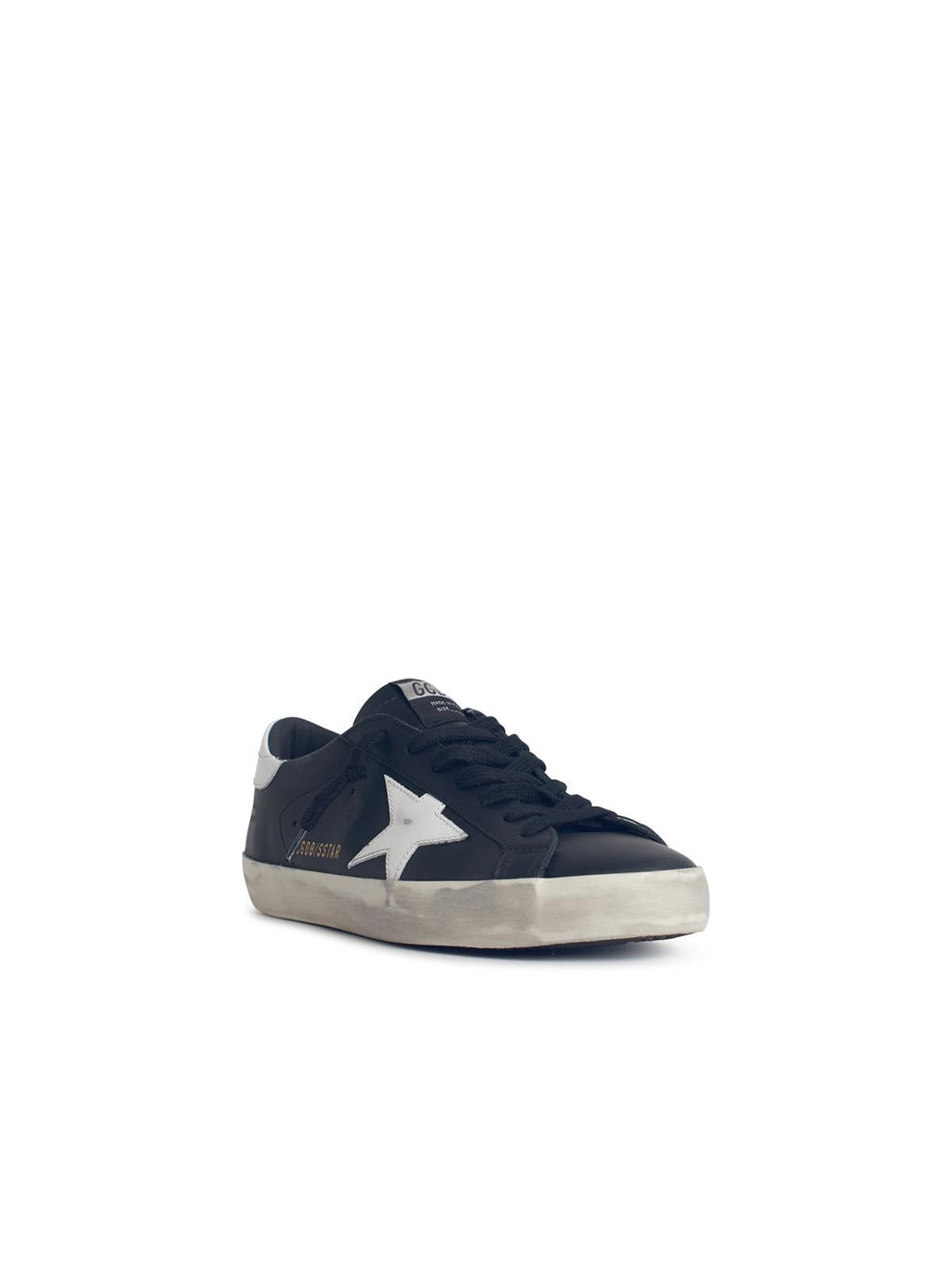 Golden Goose 'Super-Star Classic' Black Leather Sneakers Men