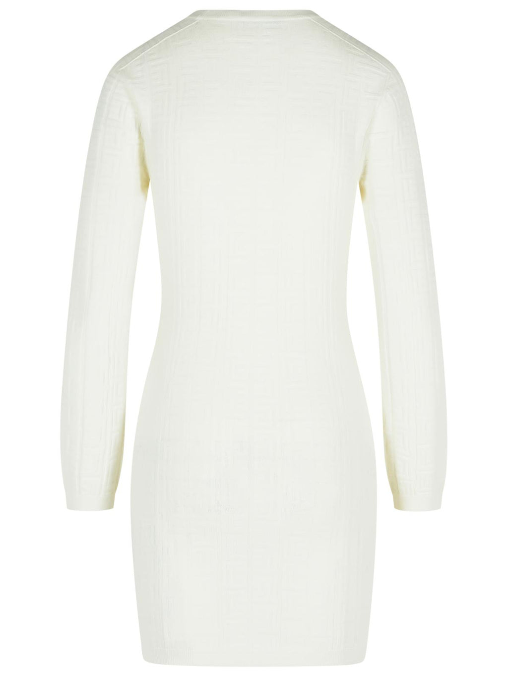 Balmain White Viscose Blend Dress Women