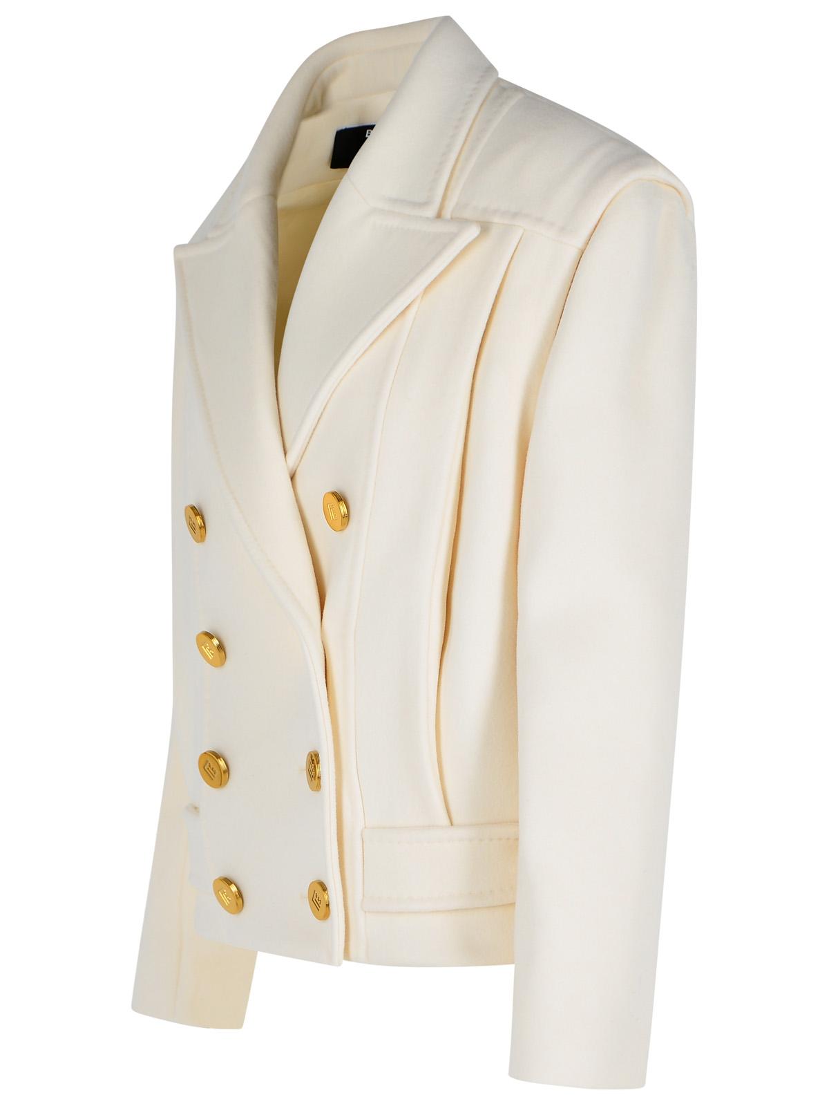 Balmain Short 'Caban' Virgin Wool And Cashmere Jacket Women