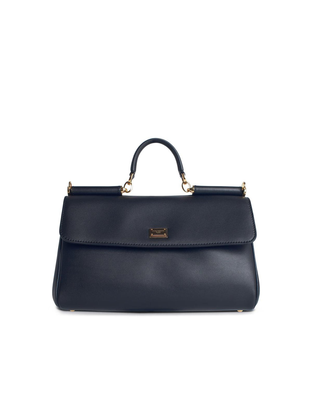 Dolce & Gabbana 'My Sicily' Plongé Calf Leather Handbag Women