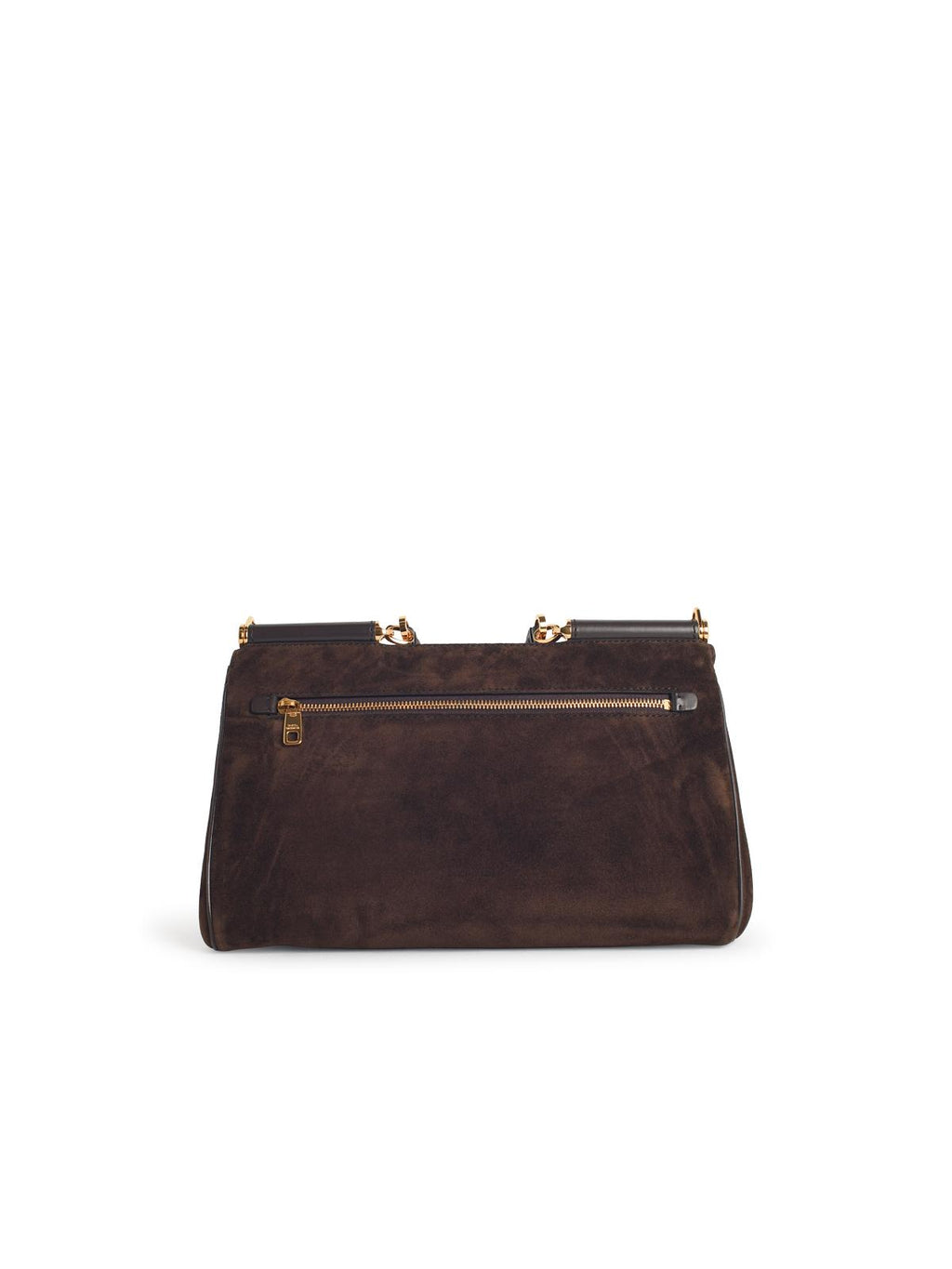 Dolce & Gabbana Sicily' Ebony Leather Bag Women