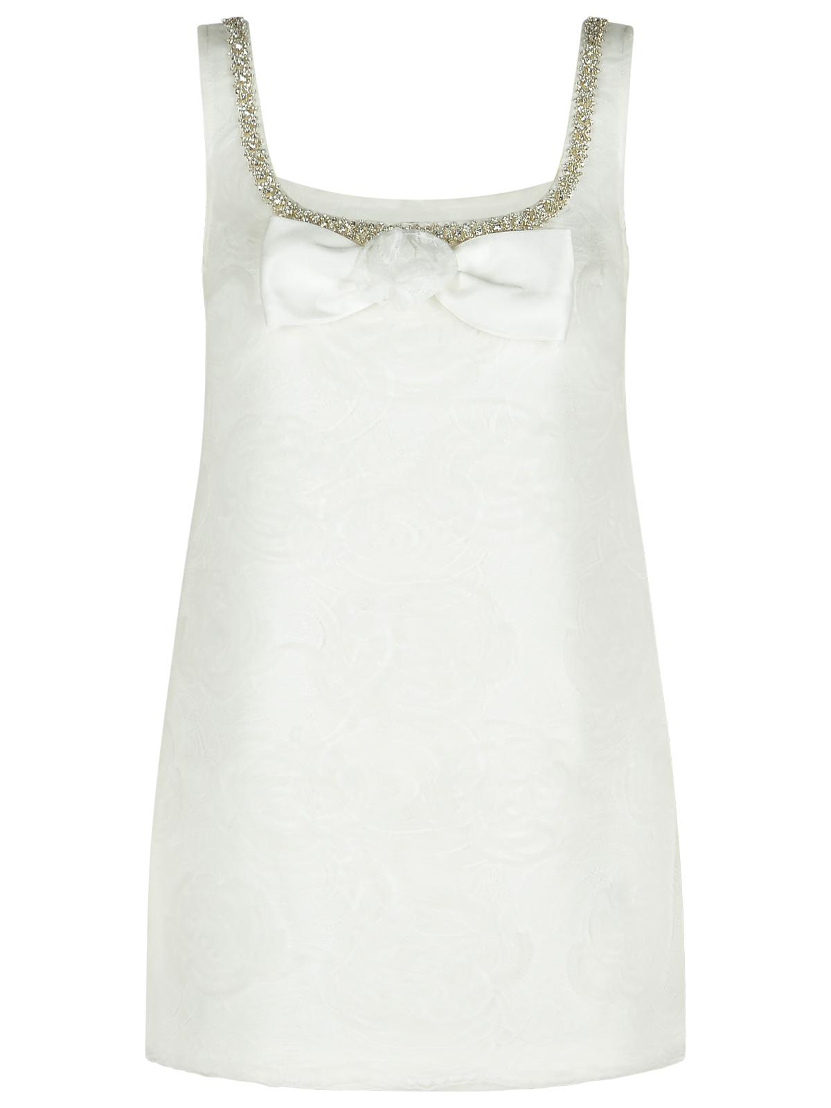 Self Portrait 'Tulle' White Polyamide Dress Women