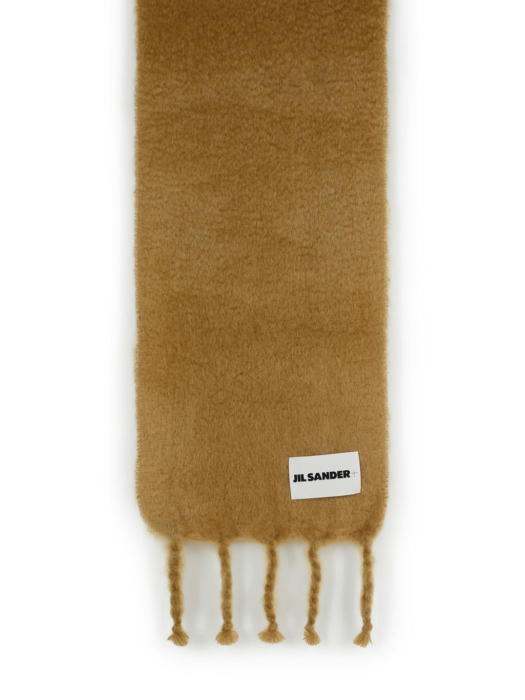 Jil Sander Beige Mohair Blend Scarf Men