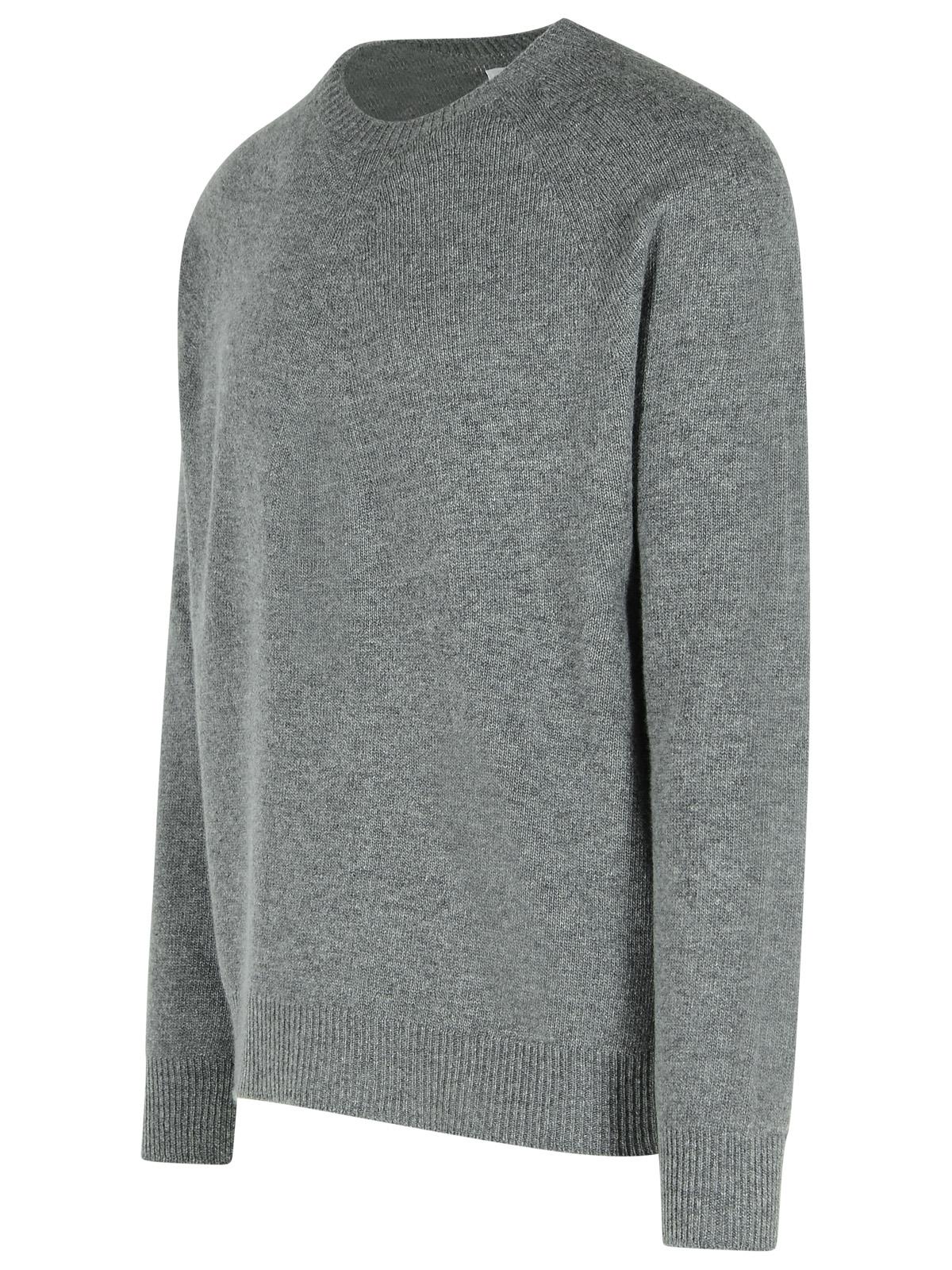 Jil Sander Grey Virgin Wool Blend Sweater Men