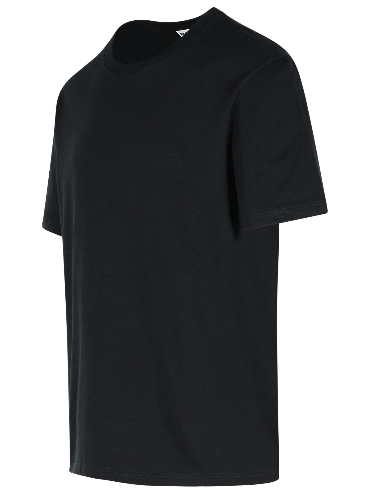 Jil Sander Black Cotton T-Shirt Men