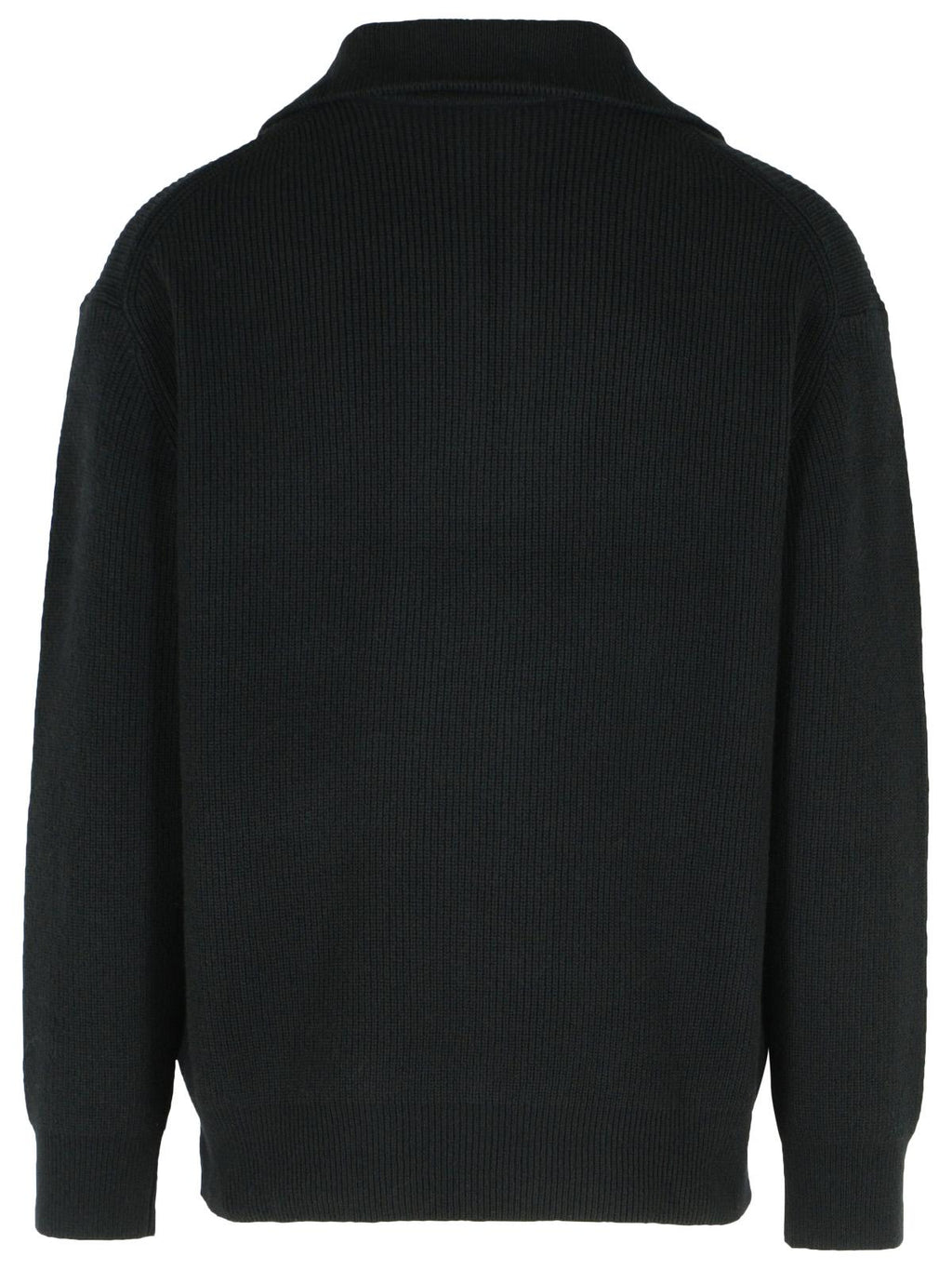 Jw Anderson Black Wool Blend Turtleneck Sweater Men
