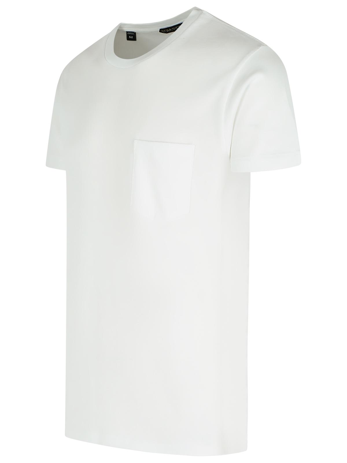 Tom Ford White Cotton T-Shirts Men