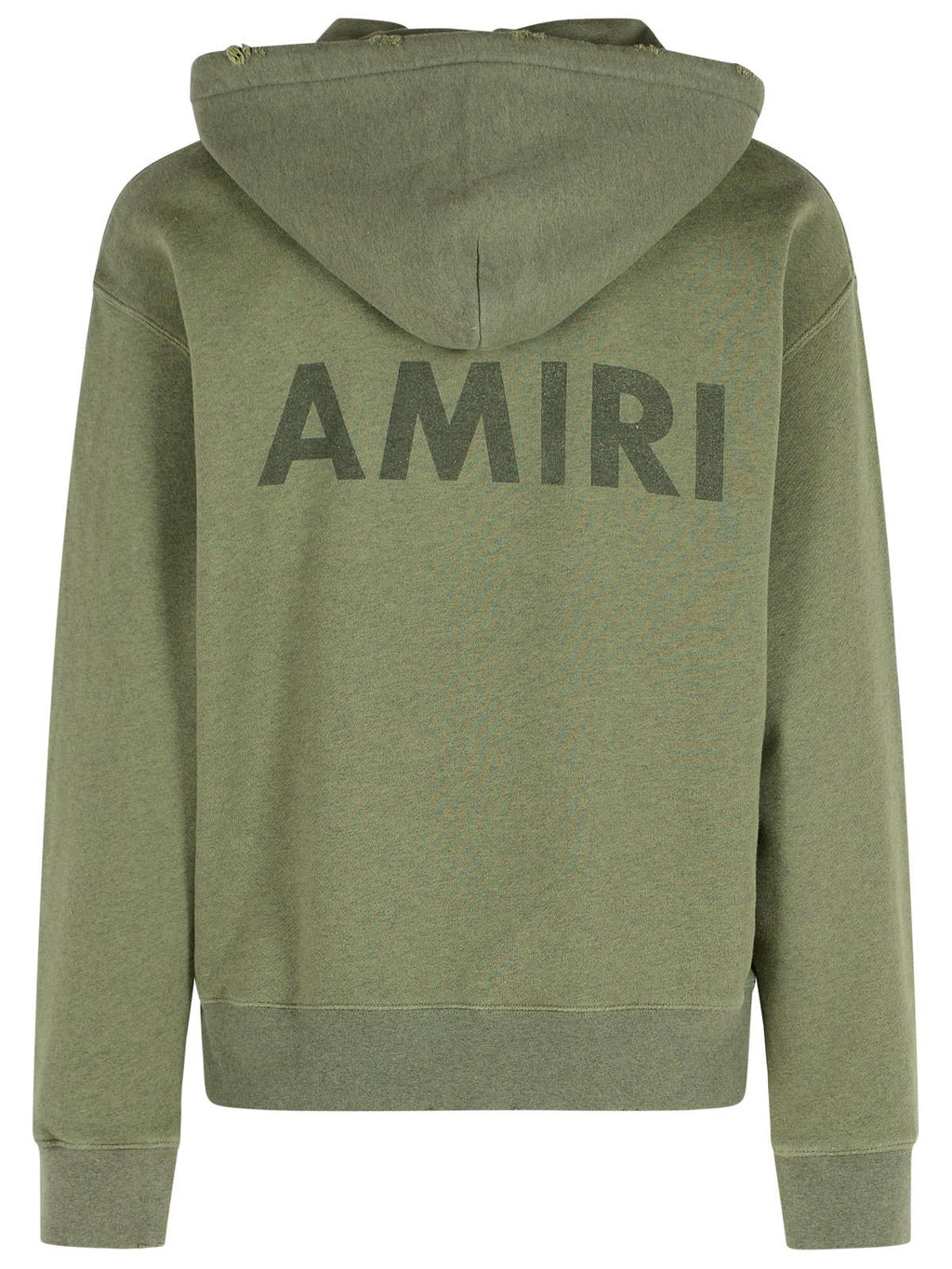 Amiri 'Stencil' Green Cotton Sweatshirt Men