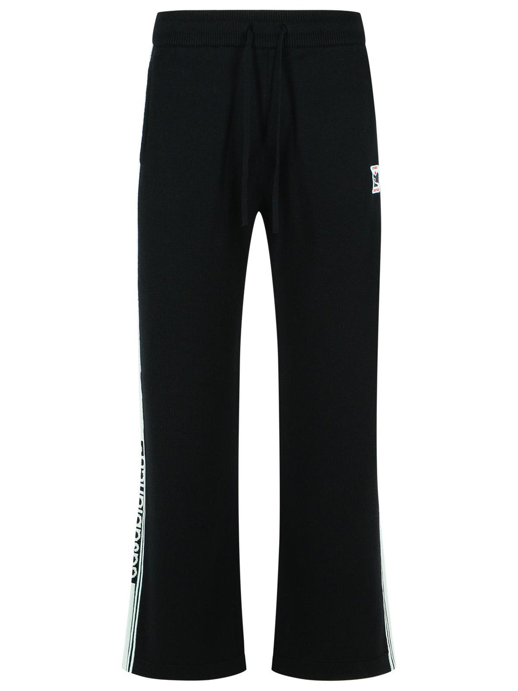 Casablanca Black Merino Wool Pants Men