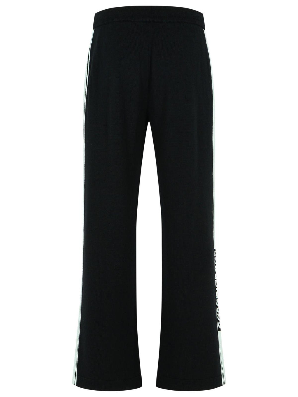 Casablanca Black Merino Wool Pants Men