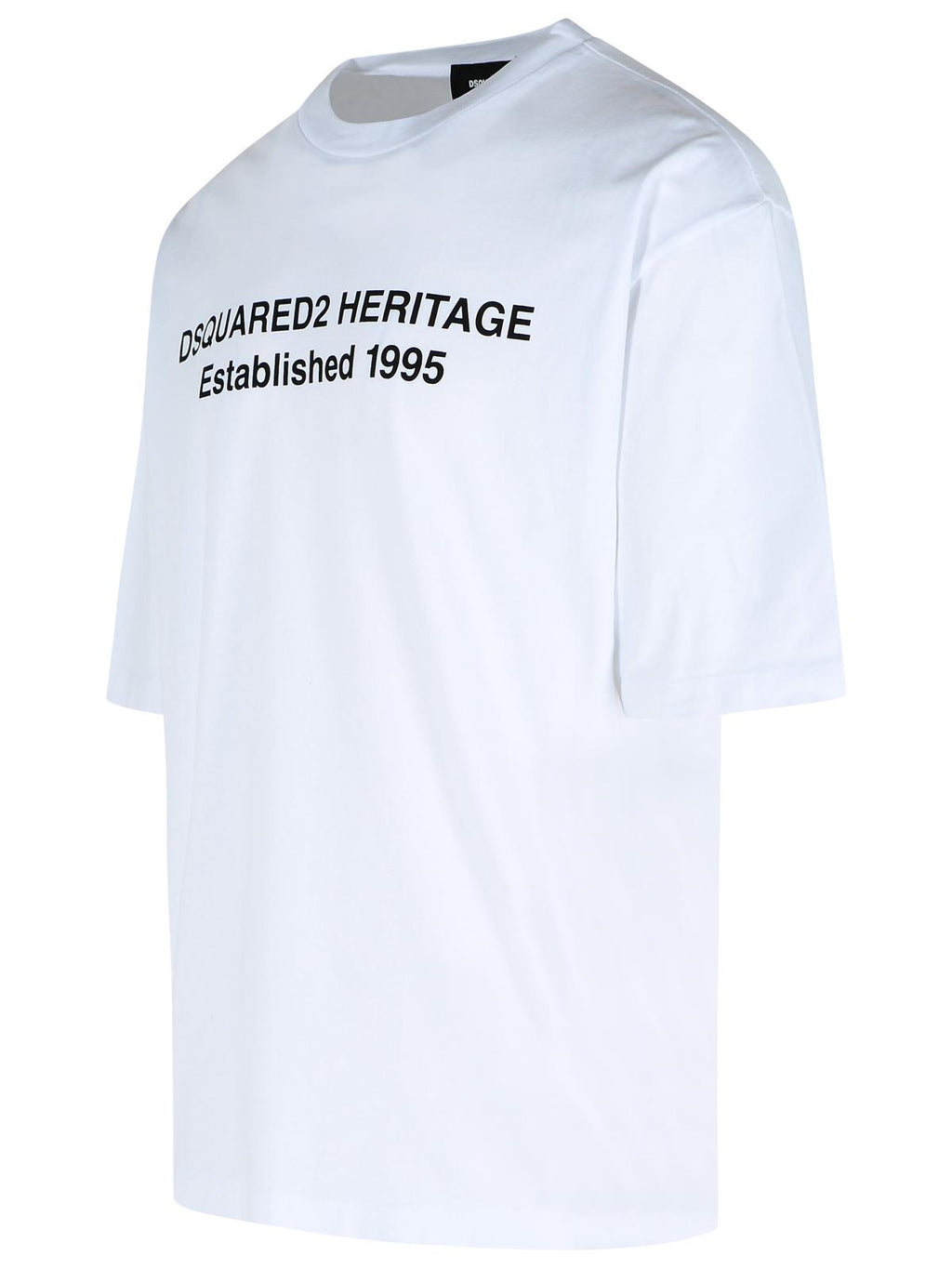 Dsquared2 'Heritage' White Cotton T-Shirt Men