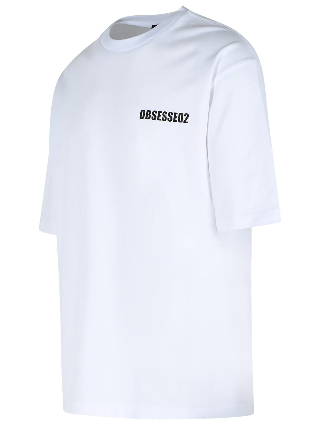 Dsquared2 'Obsessed' Black Cotton T-Shirt Men
