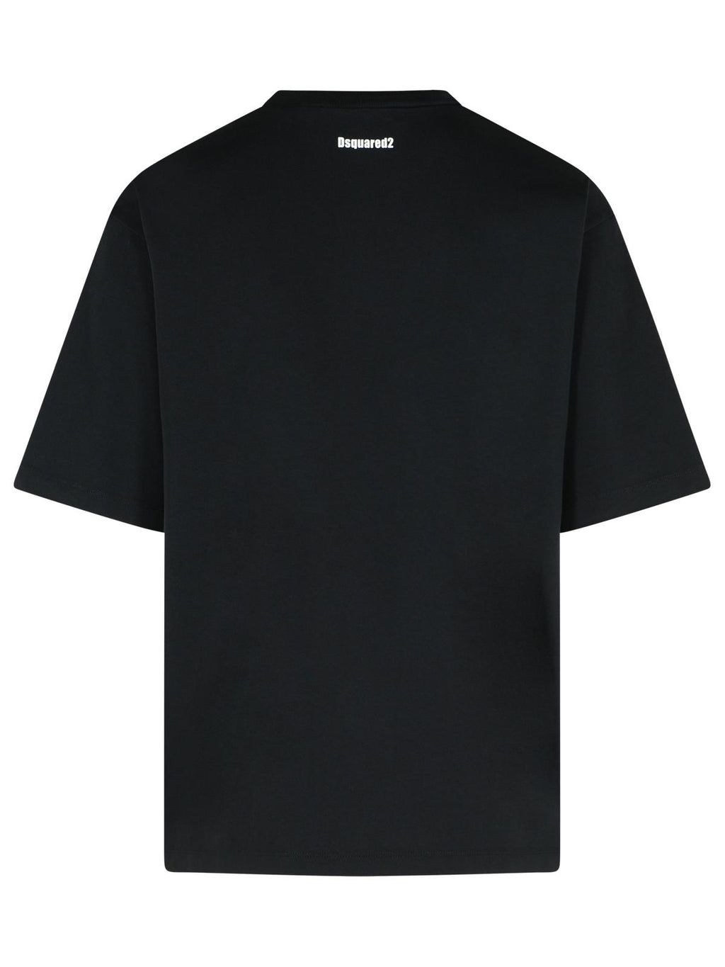 Dsquared2 'Obsessed' Black Cotton T-Shirt Men