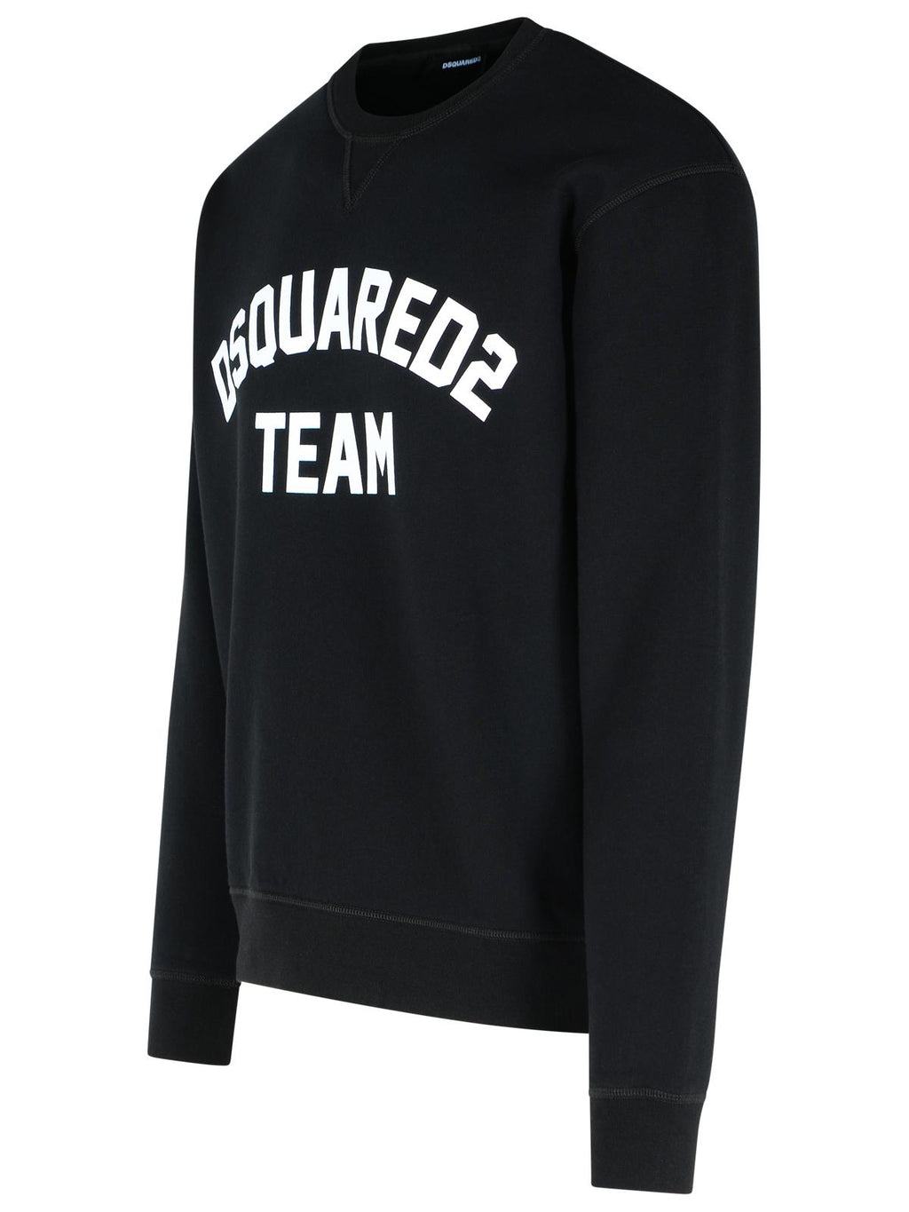 Dsquared2 Black Cotton Sweatshirt Men