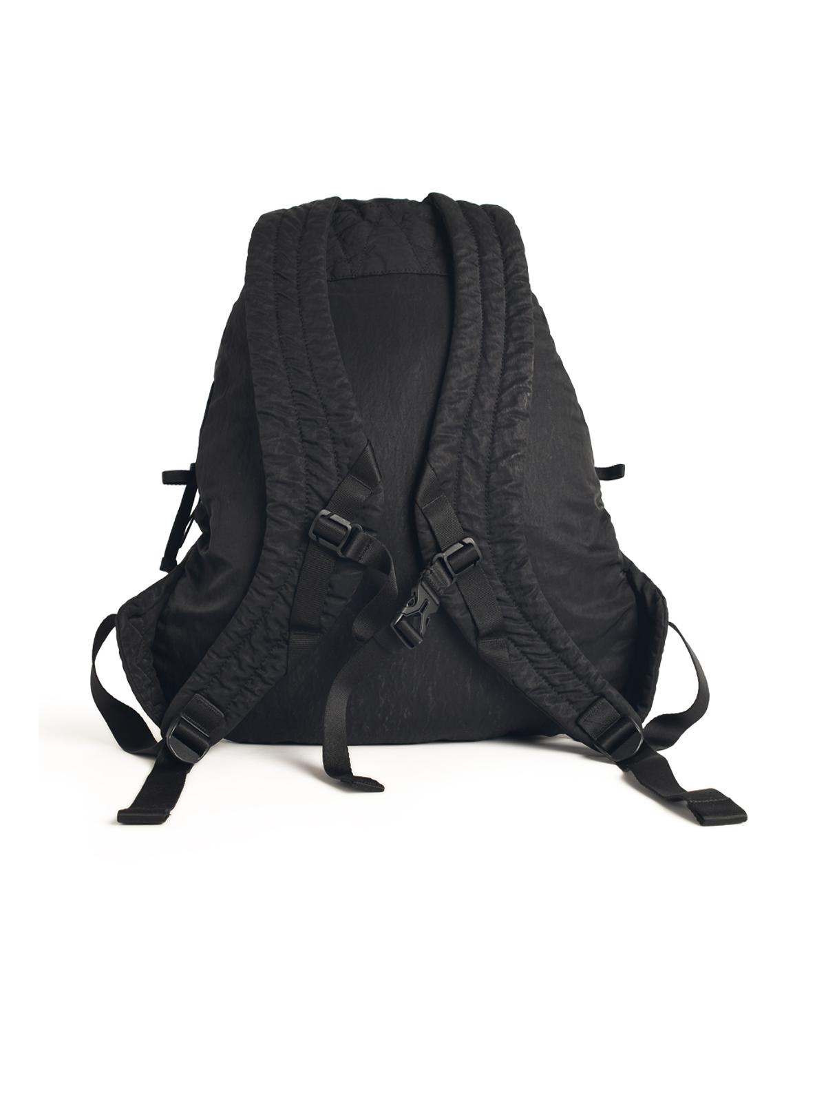 C.P. Company Black Polyamide Backpack Men
