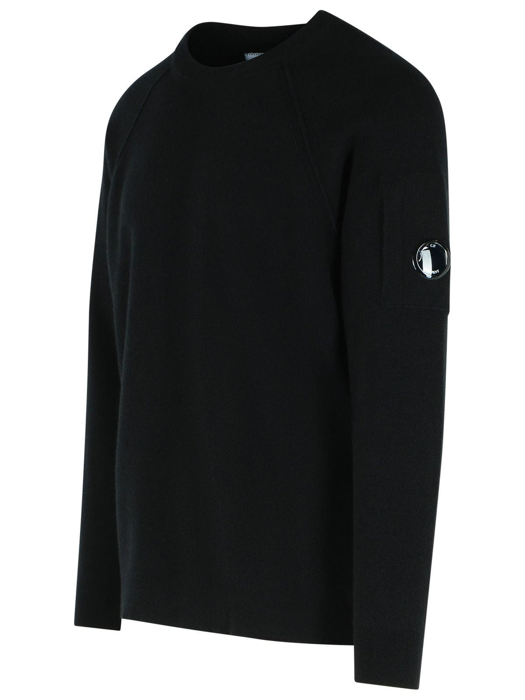 C.P. Company 'Grs' Black Wool Blend Sweatshirt Men