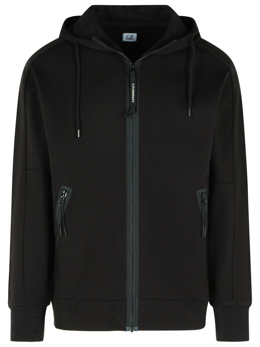 C.P. Company Black Cotton Sweatshirt Men