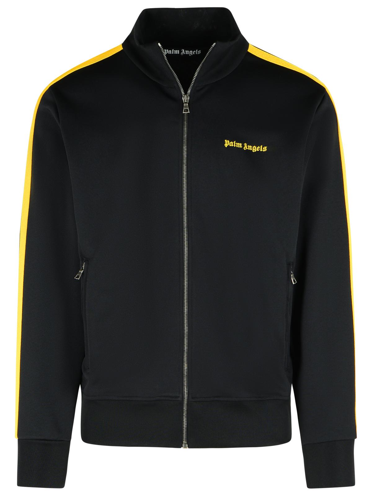 Palm Angels 'Track' Black Polyester Sweatshirt Men