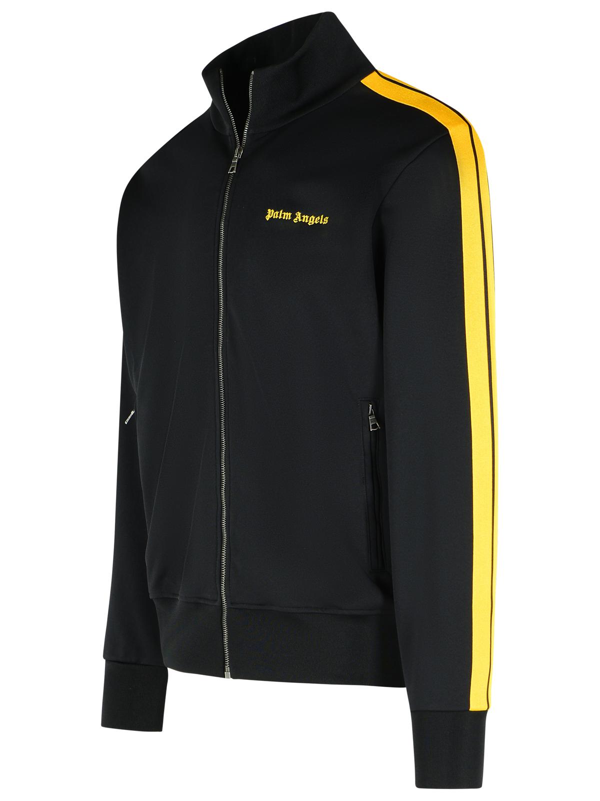 Palm Angels 'Track' Black Polyester Sweatshirt Men