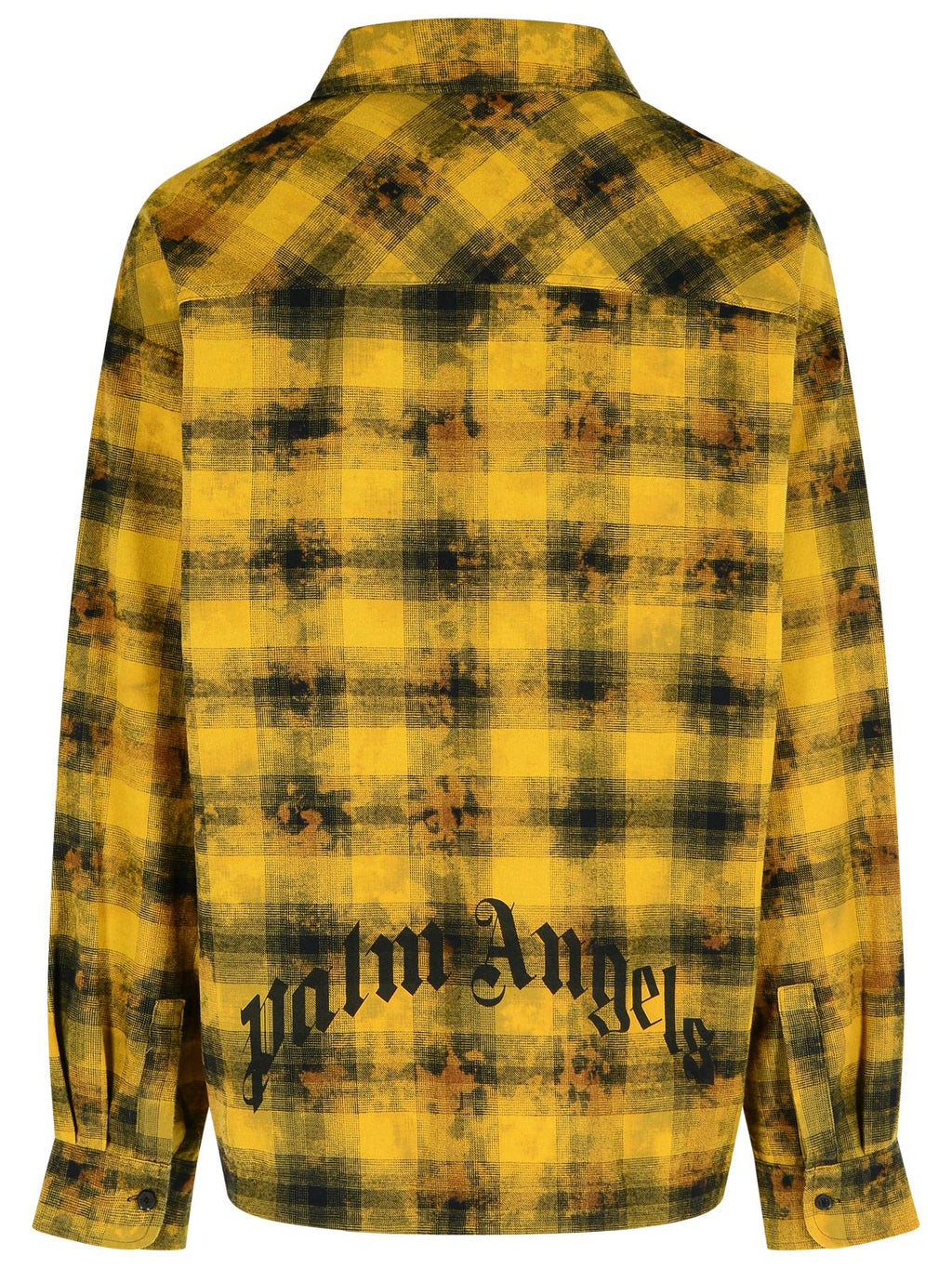 Palm Angels 'Army Green' Cotton Blend Shirt Men