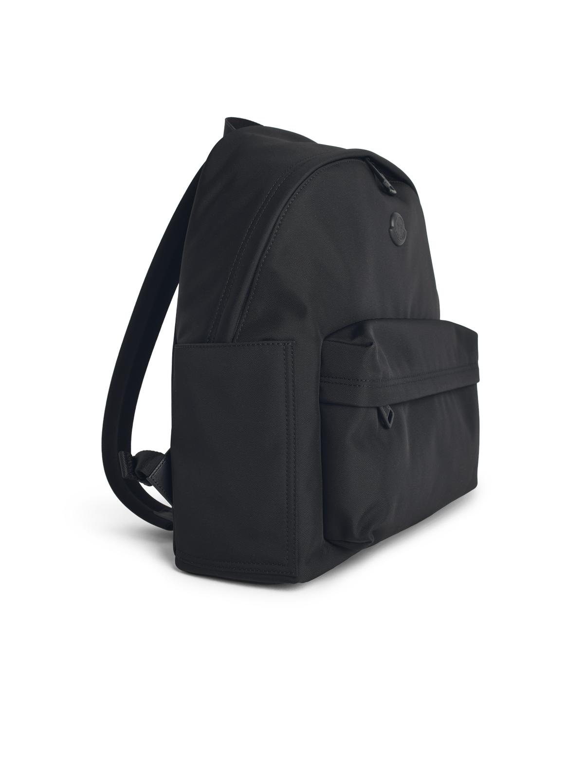 Moncler 'New Pierrick' Black Nylon Backpack Men