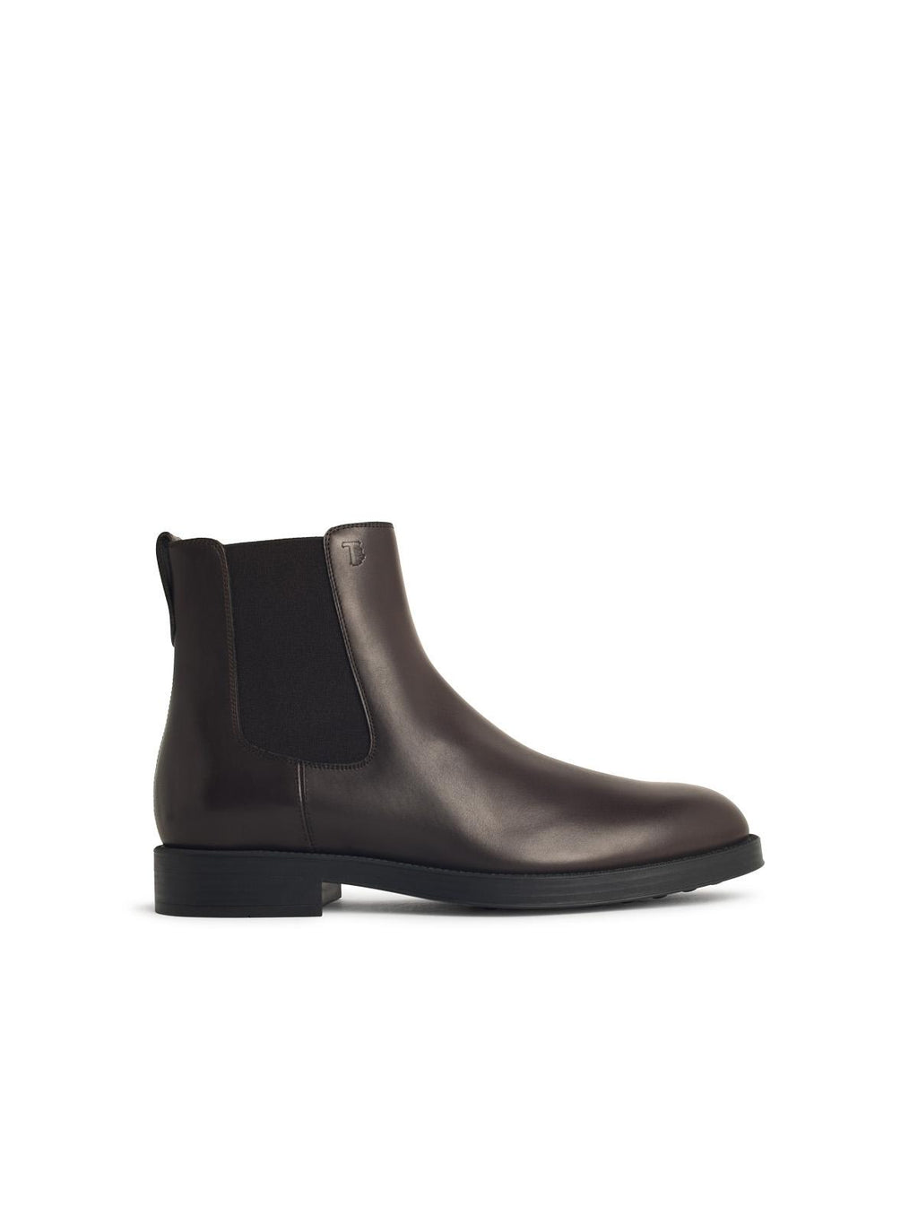 Tod's 'El. Formale' Brown Leather Ankle Boots Men