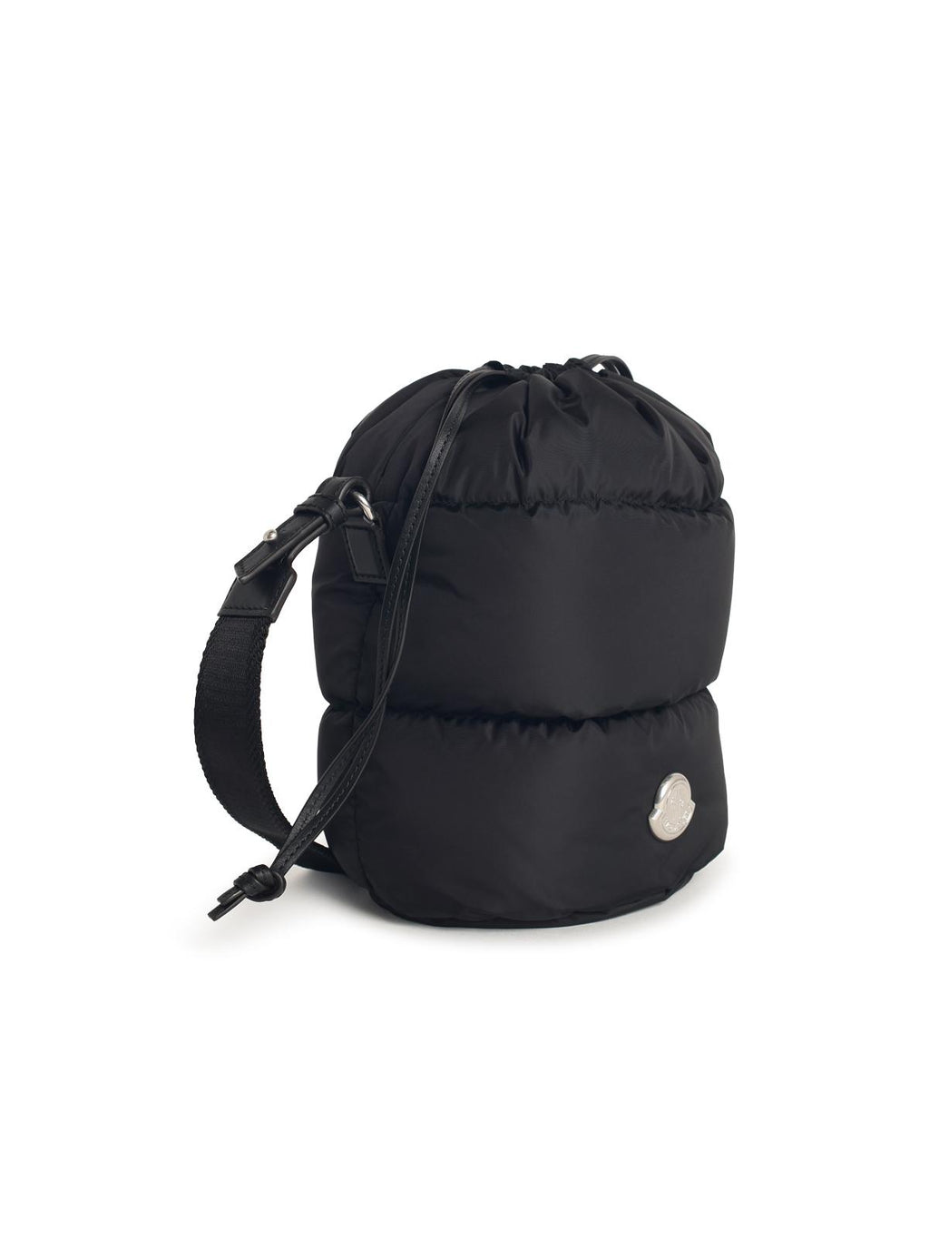 Moncler 'Caradoc' Bucket Bag In Black Polyamide Women