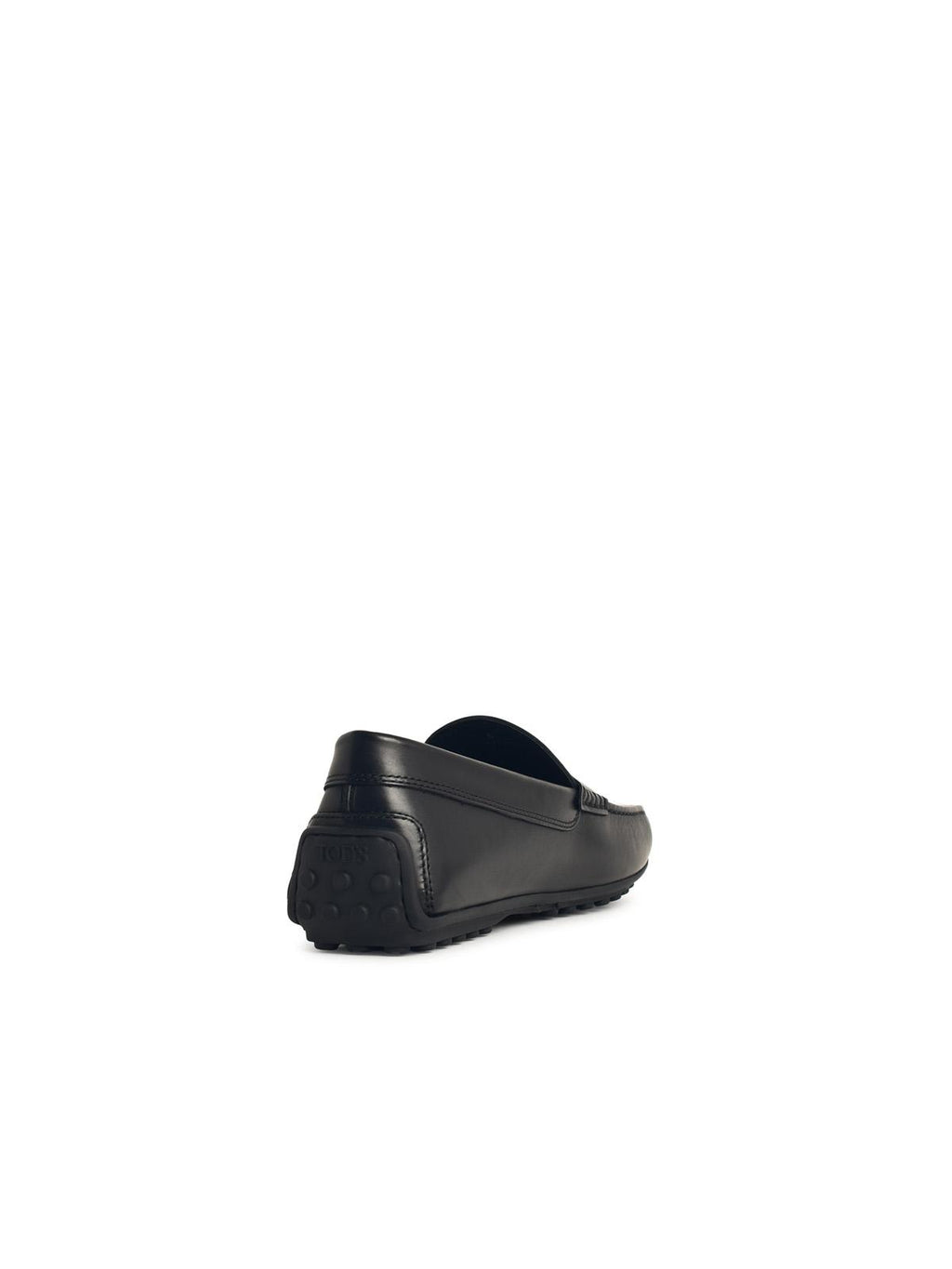 Tod's 'City Gommino' Black Leather Loafers Men