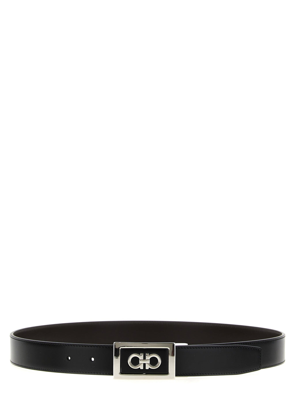 Ferragamo Men 'Gancini' Reversible Belt